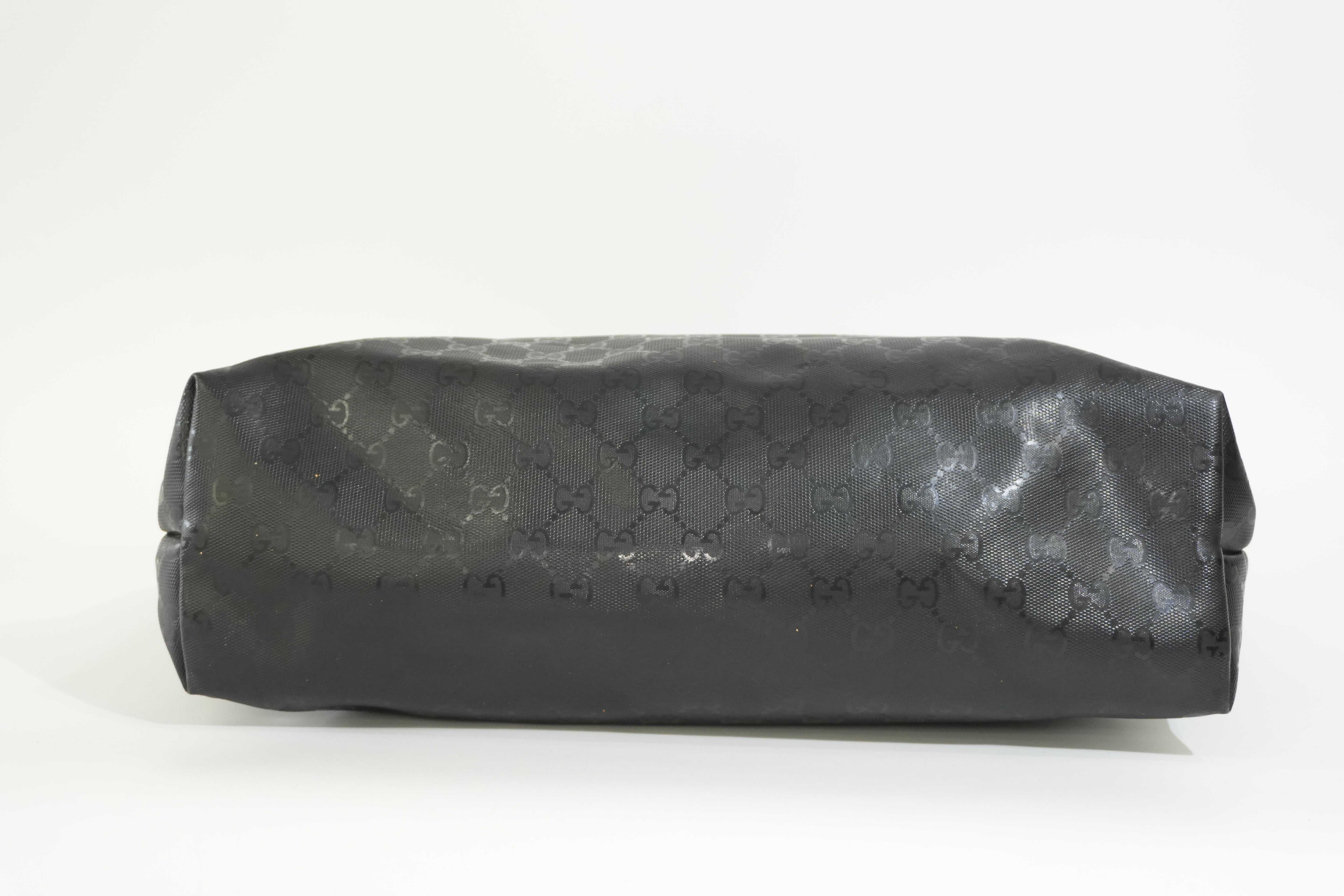 Pre-owned Gucci Guccisima Tote Bag Black