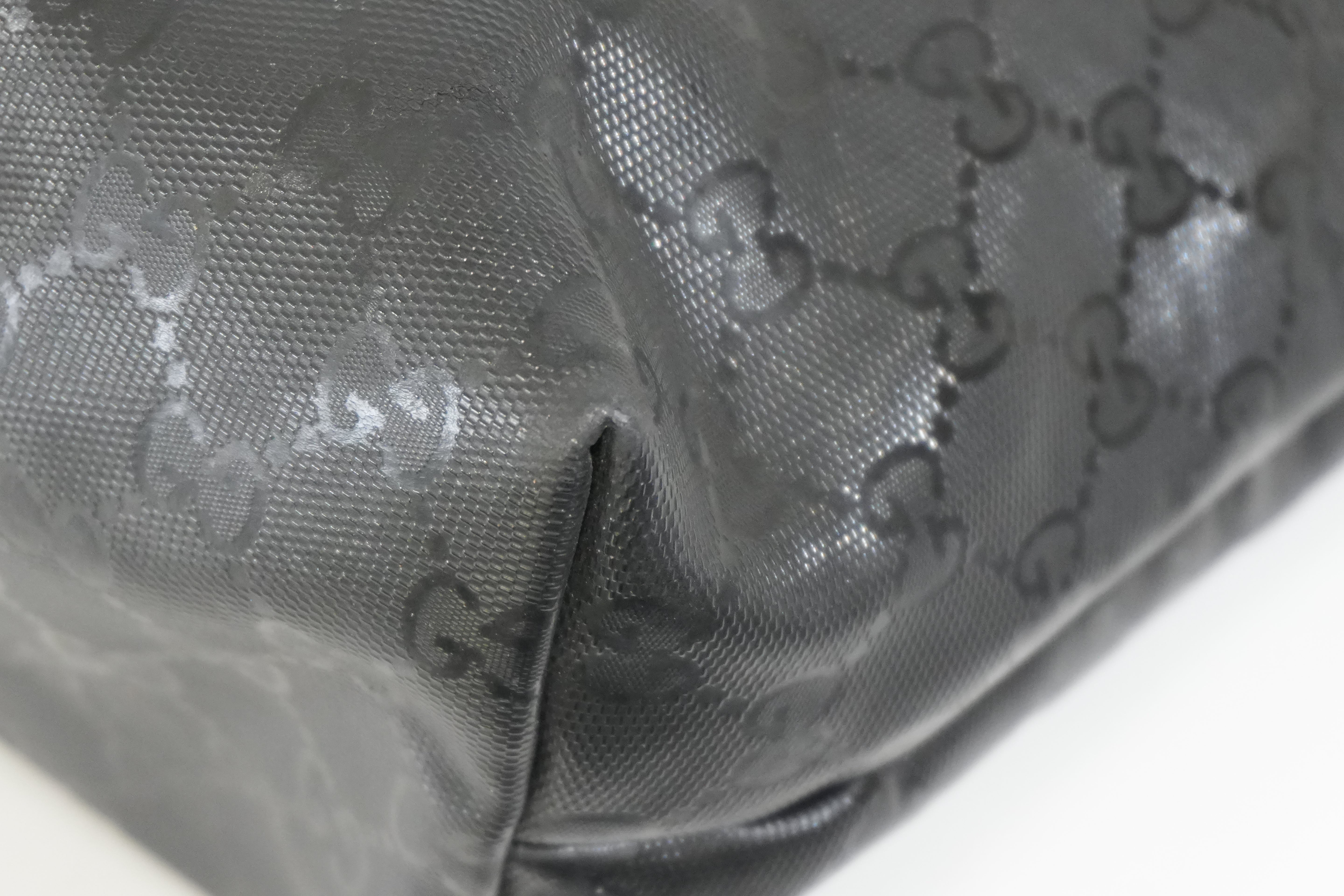 Pre-owned Gucci Guccisima Tote Bag Black
