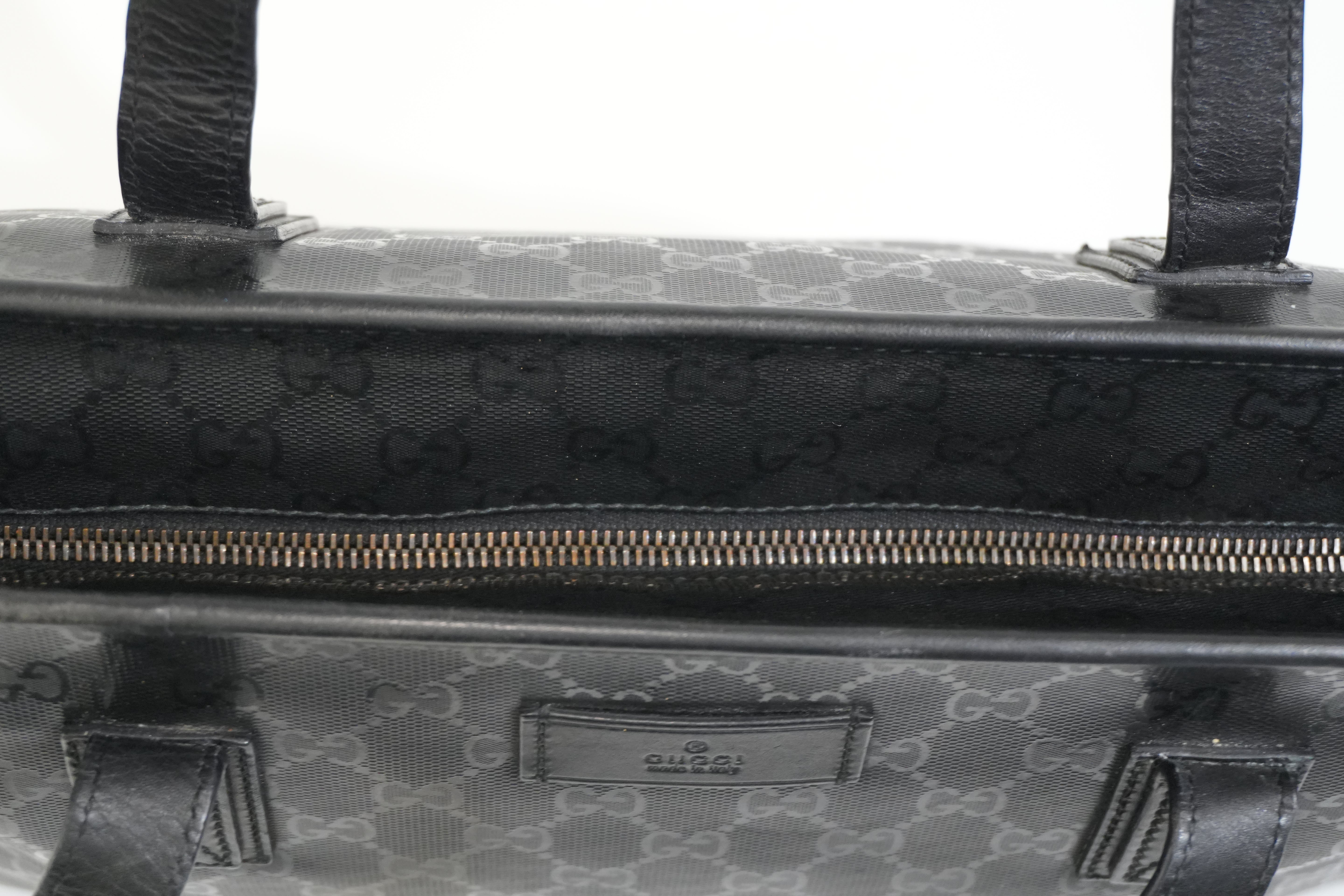 Pre-owned Gucci Guccisima Tote Bag Black