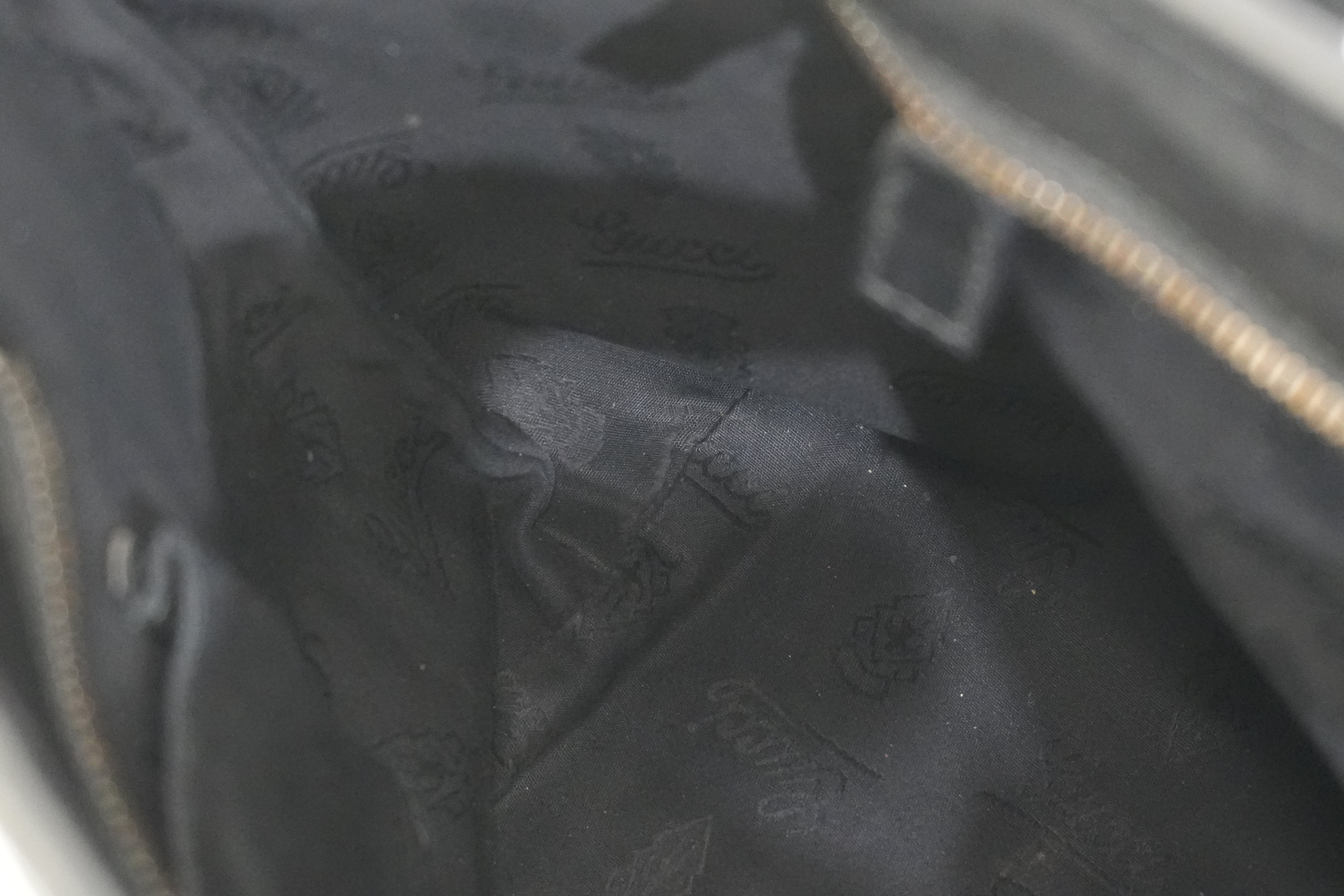 Pre-owned Gucci Guccisima Tote Bag Black