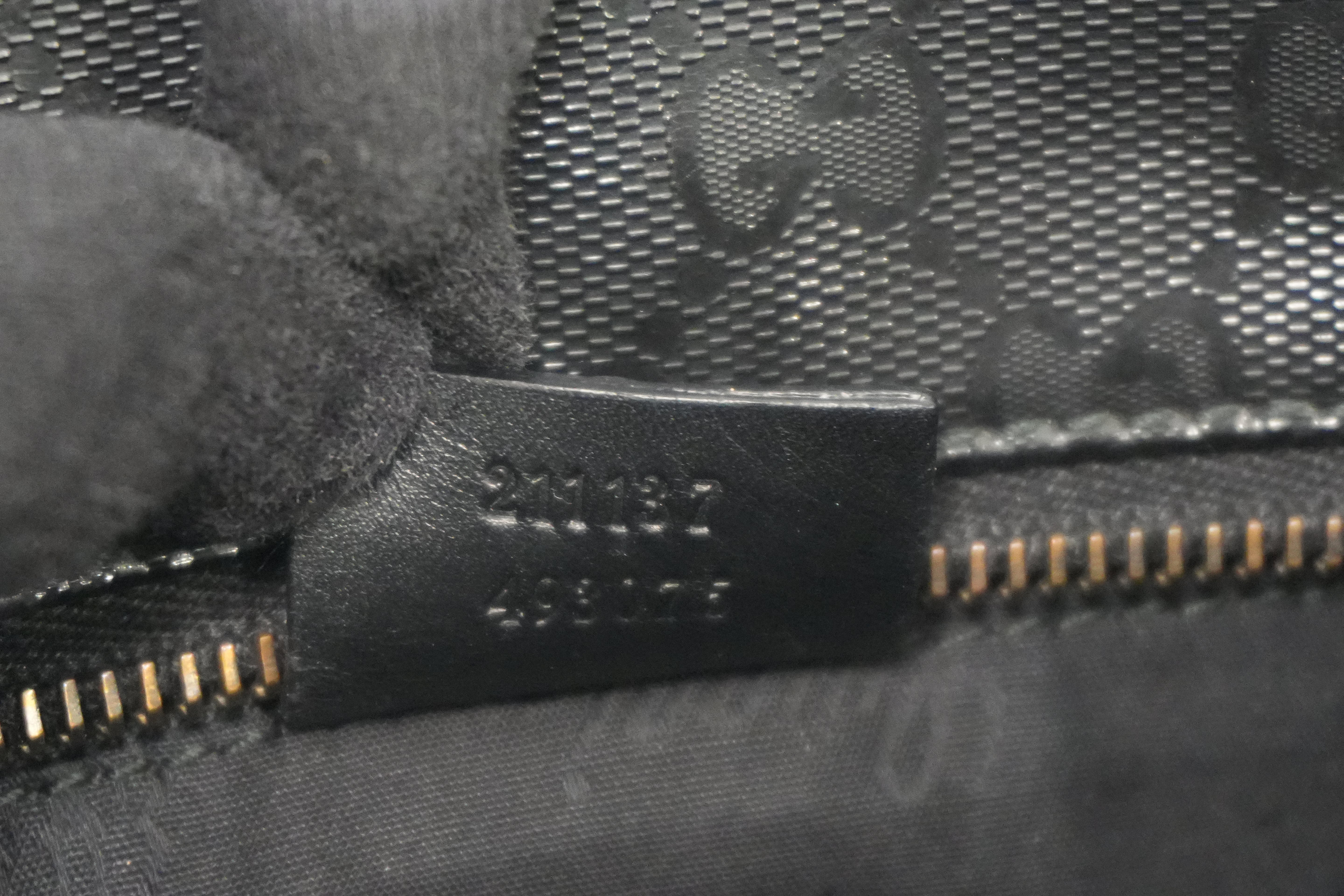 Pre-owned Gucci Guccisima Tote Bag Black
