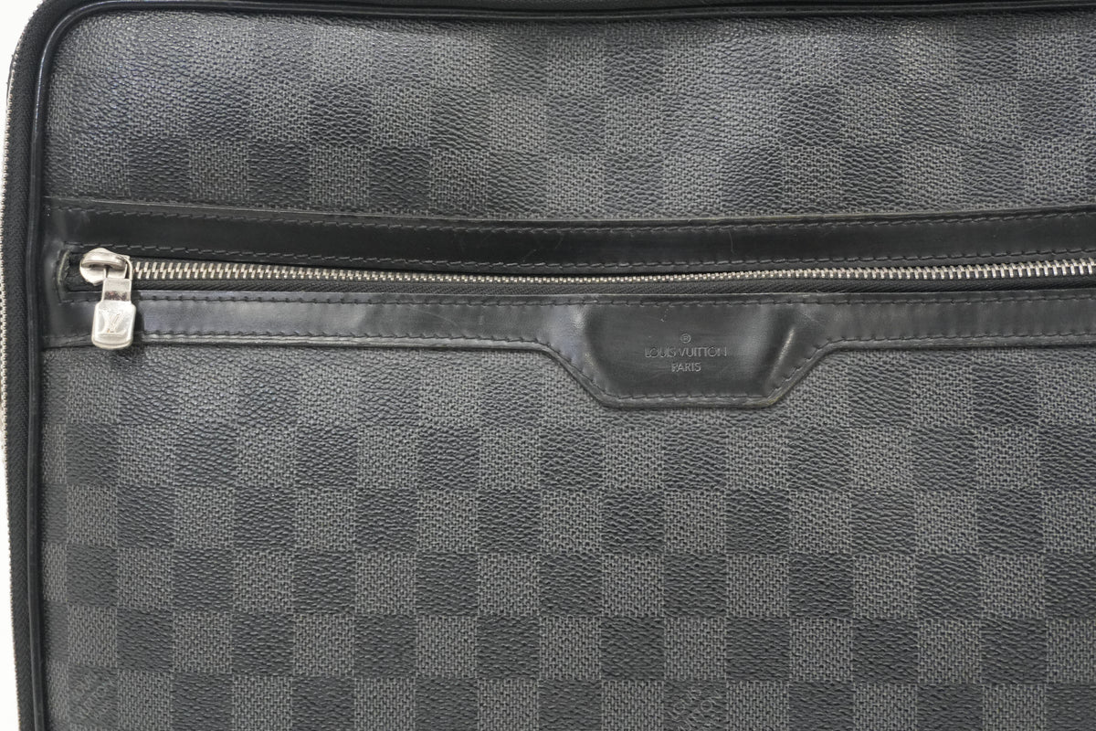 Pre-Owned Louis Vuitton Damier Graphite Steeve Briefcase