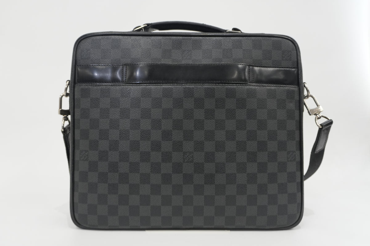 Pre-Owned Louis Vuitton Damier Graphite Steeve Briefcase