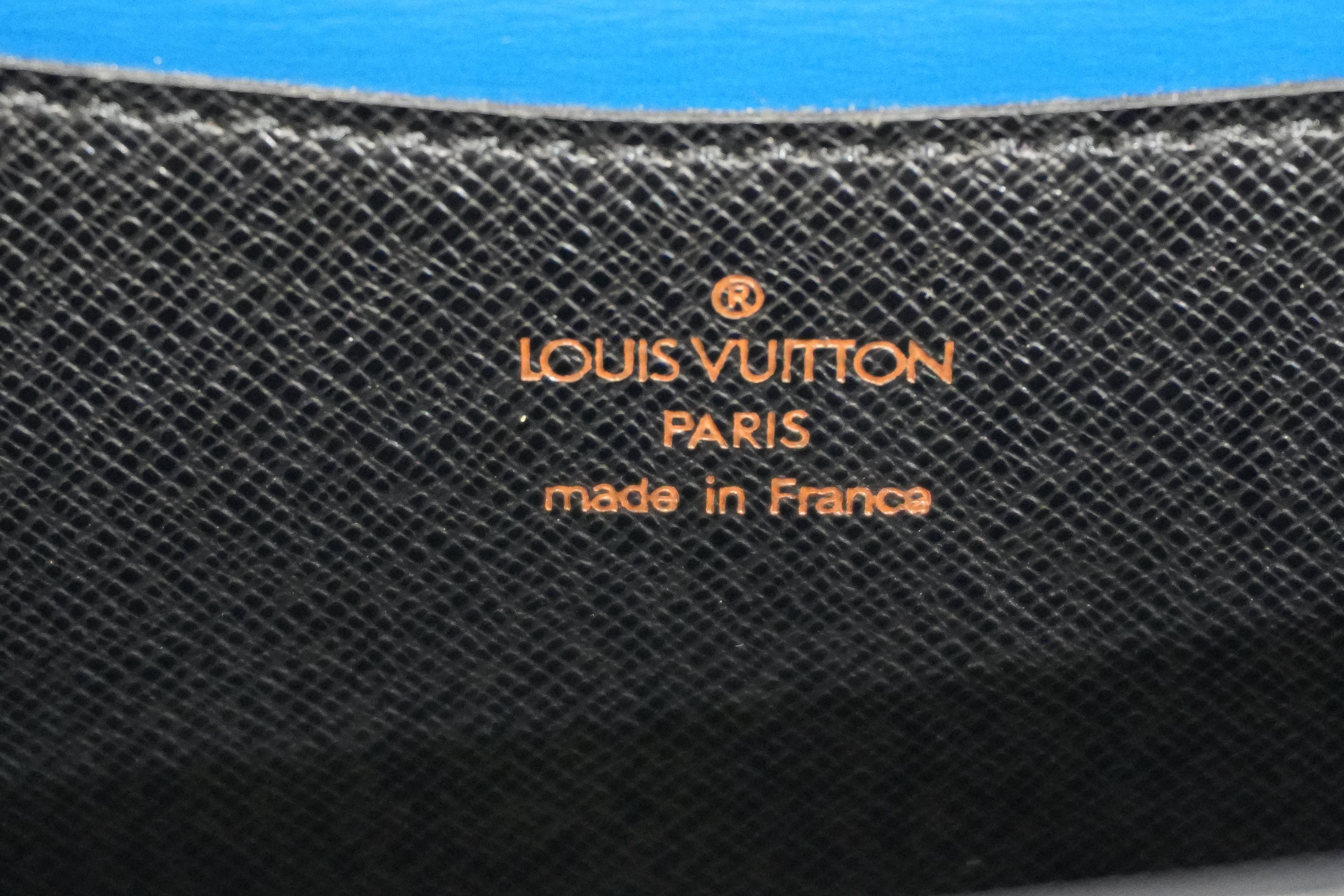 Pre-owned Louis Vuitton Epi Grenelle Crossbody Bag Blue