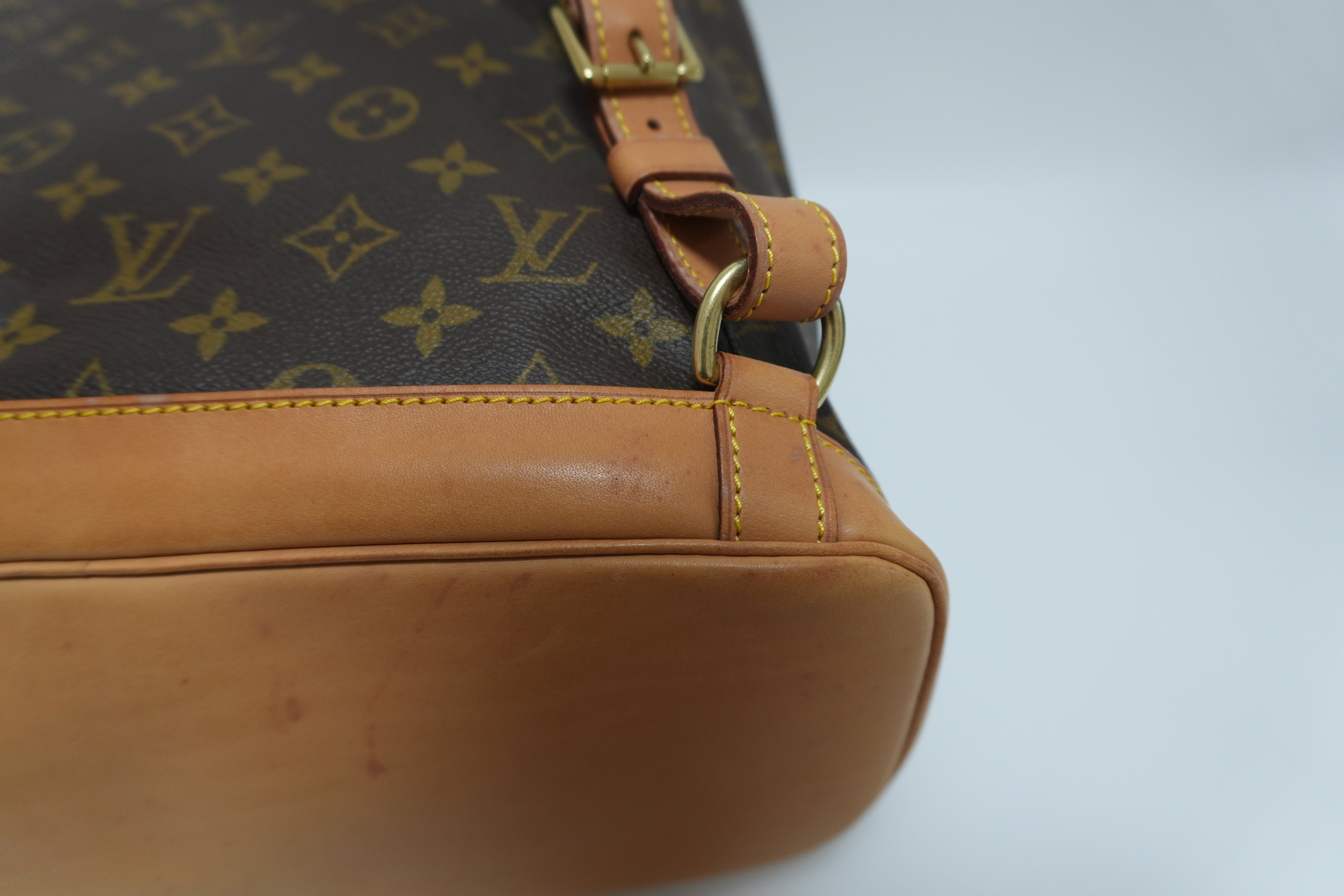 Pre-Owned Cariter Must De Cartier Crossbody Bag Burgundy