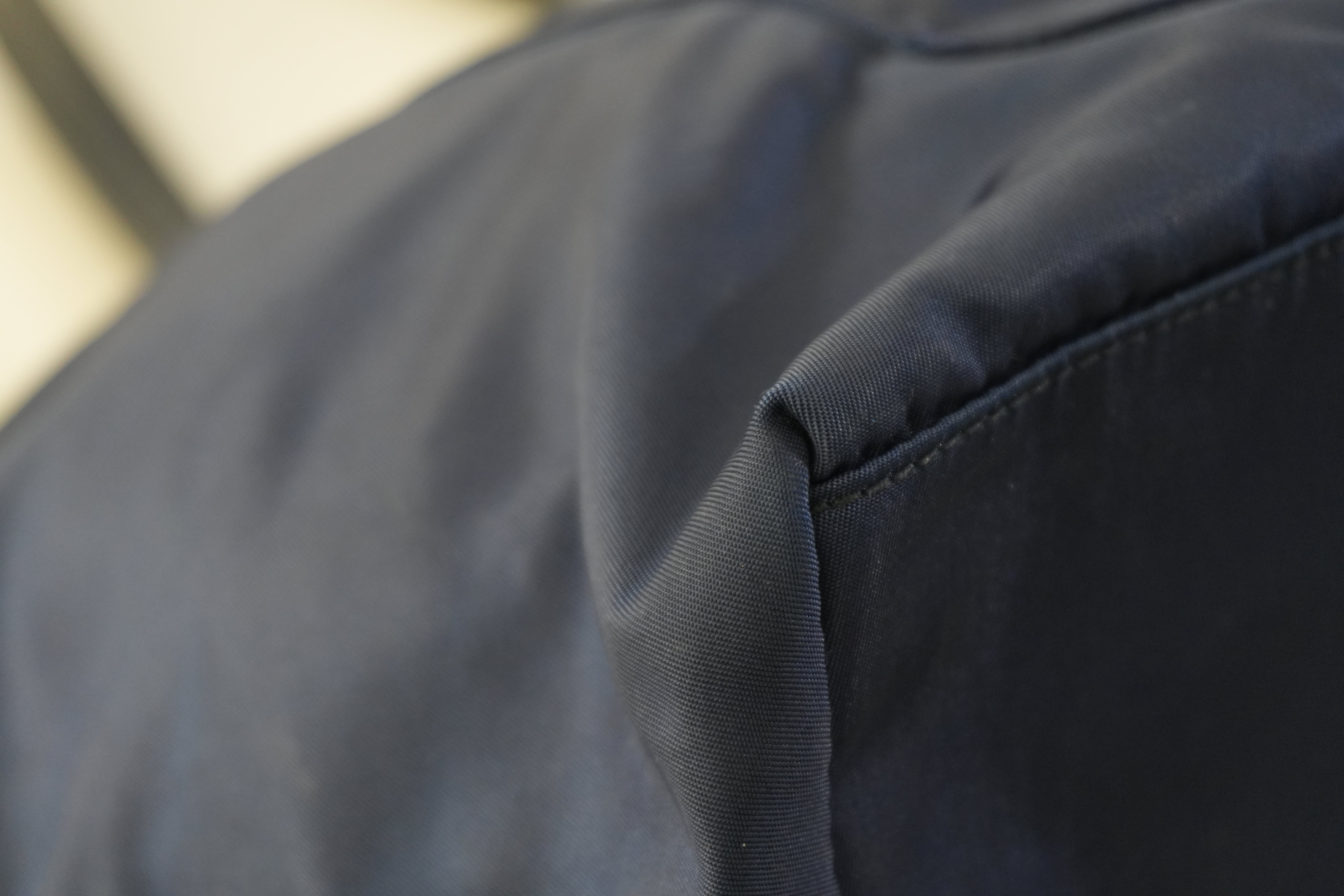 Pre-owned Prada Nylon Tote Bag Navy Blue