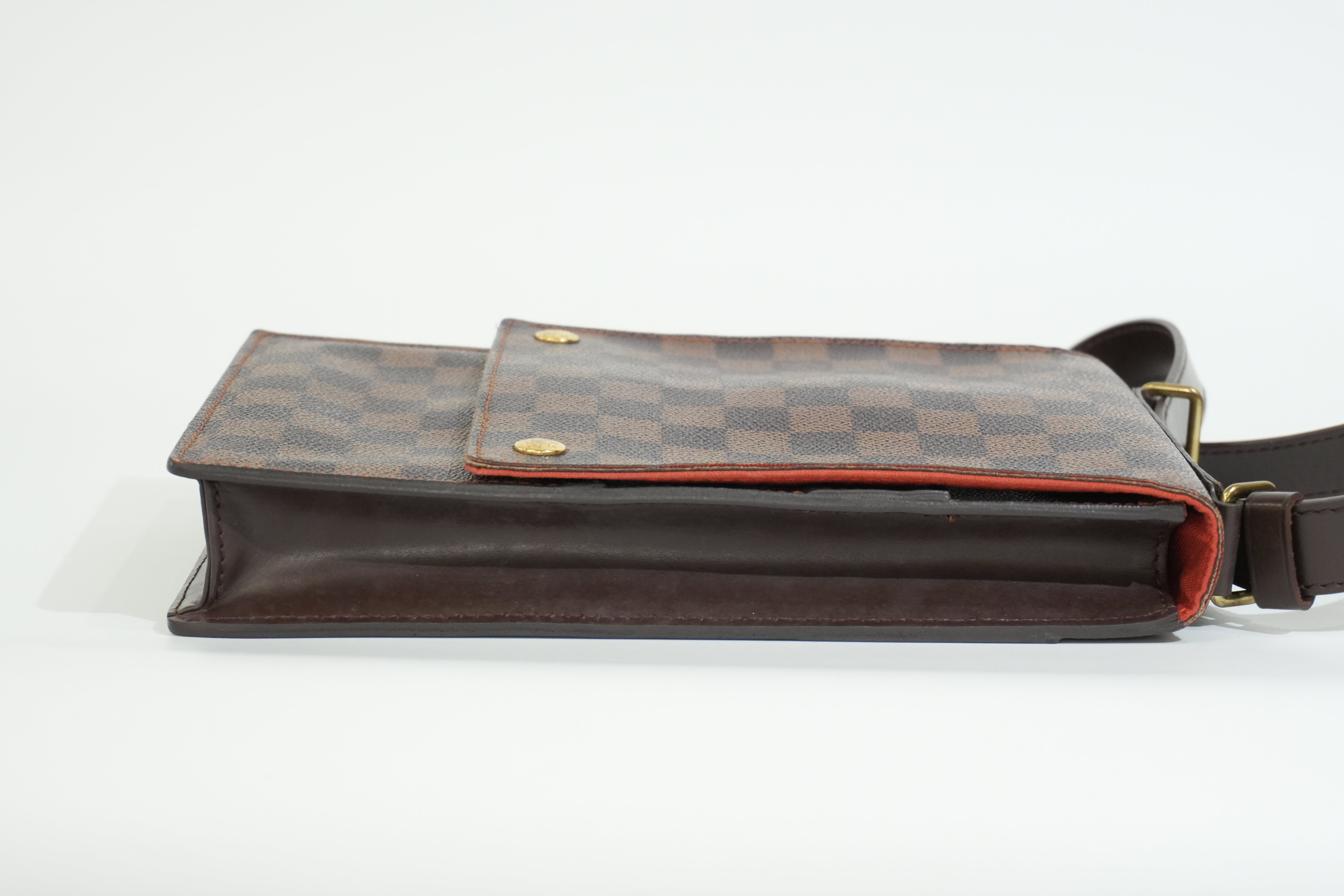 Pre-owned Louis Vuitton Damier Ebene Portobello Shoulder Bag