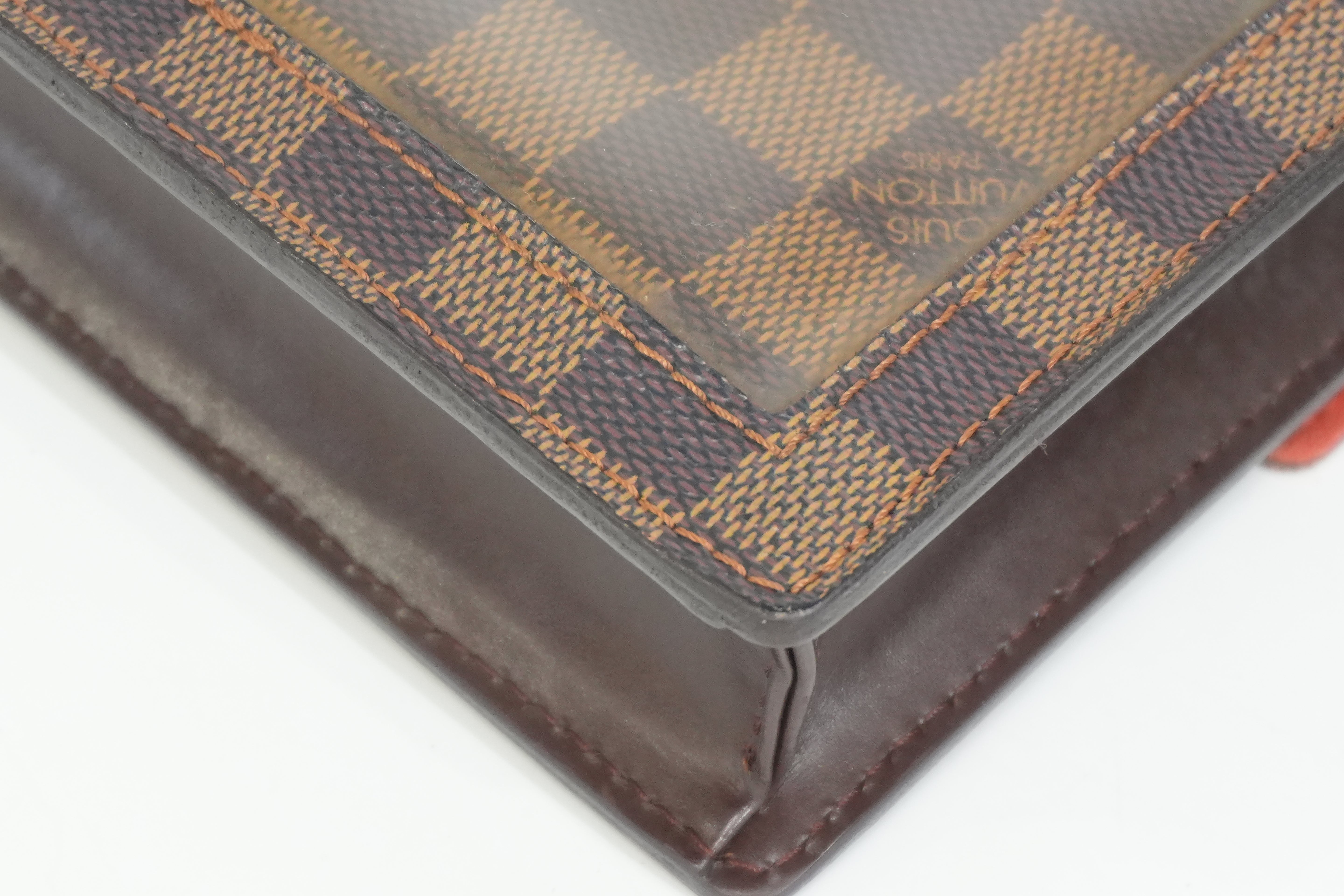 Pre-owned Louis Vuitton Damier Ebene Portobello Shoulder Bag