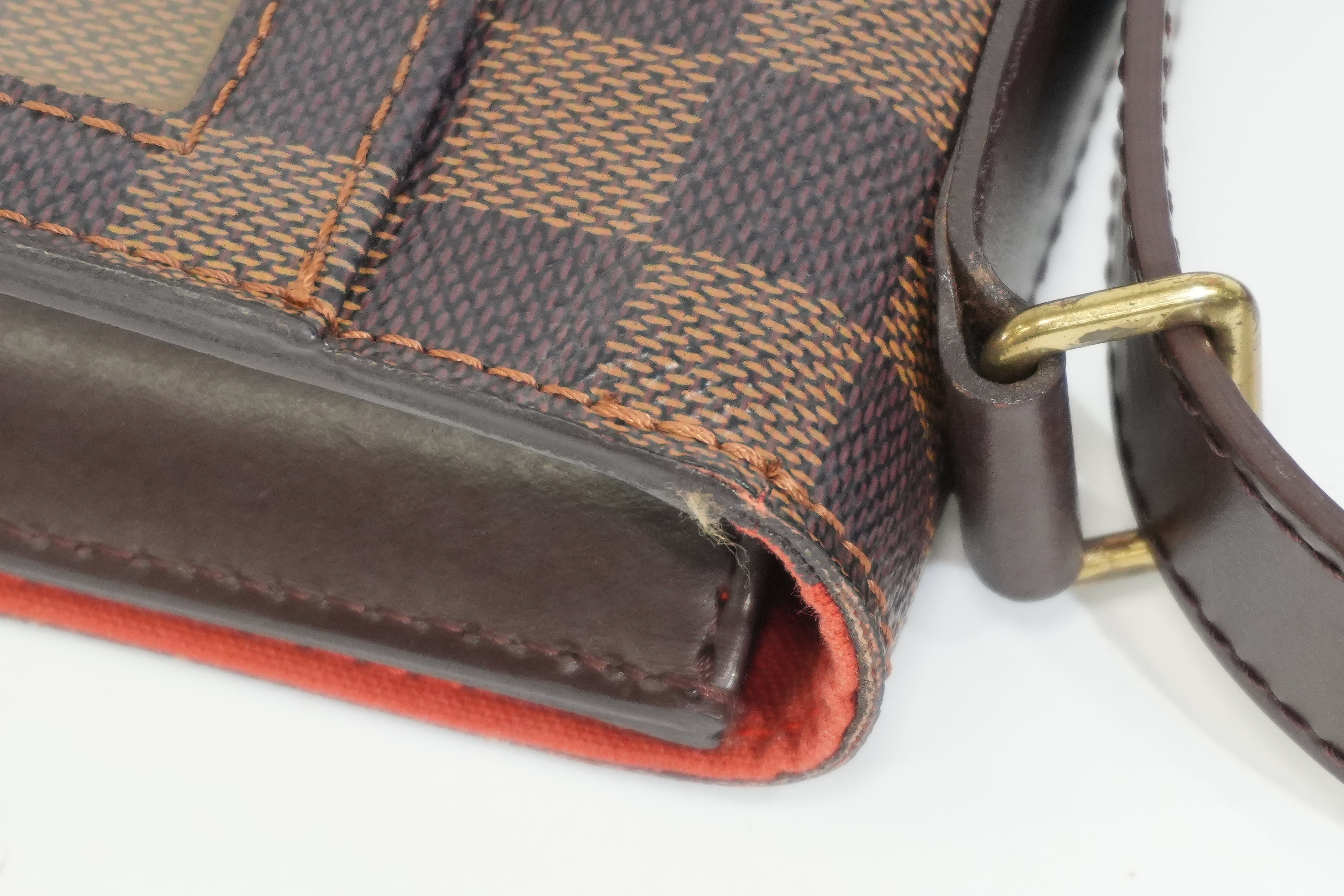 Pre-owned Louis Vuitton Damier Ebene Portobello Shoulder Bag
