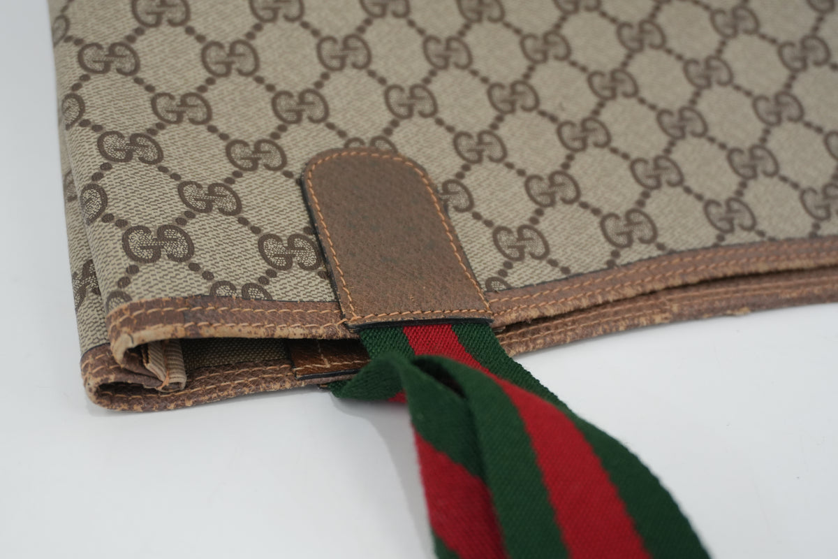 Pre-Owned Gucci Ophidia Vertical Tote Bag Brown