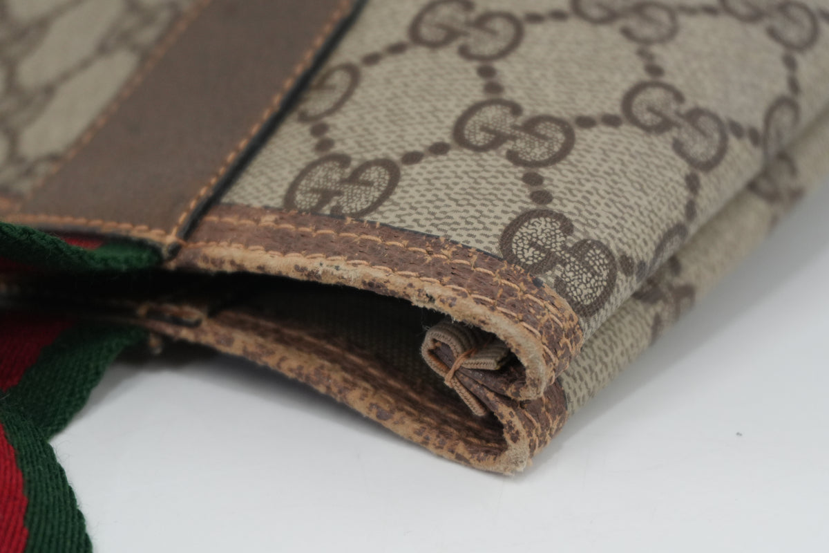 Pre-Owned Gucci Ophidia Vertical Tote Bag Brown