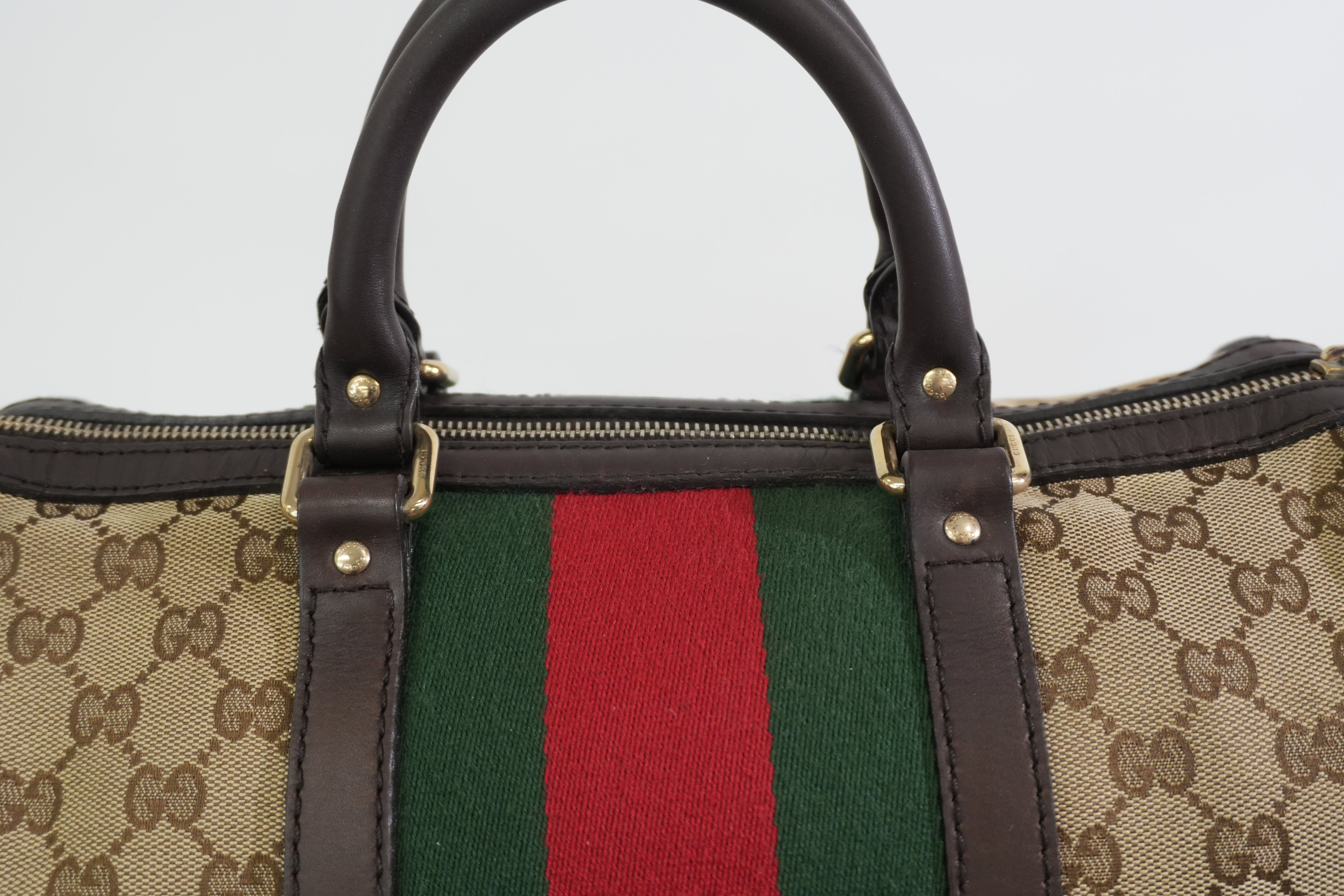 Pre-owned Gucci Two Way Ophidia Shoulder Bag Brown