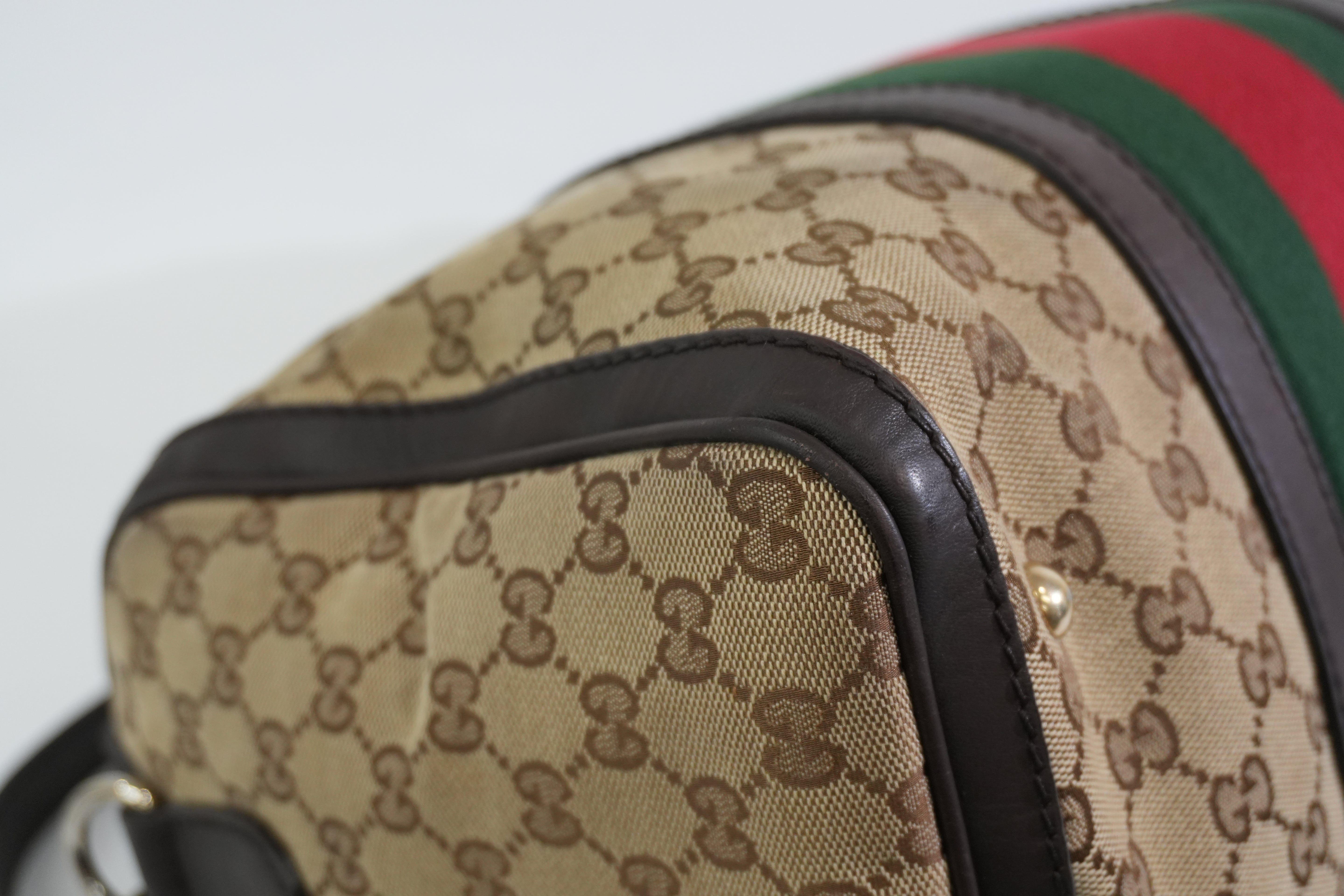 Pre-owned Gucci Two Way Ophidia Shoulder Bag Brown