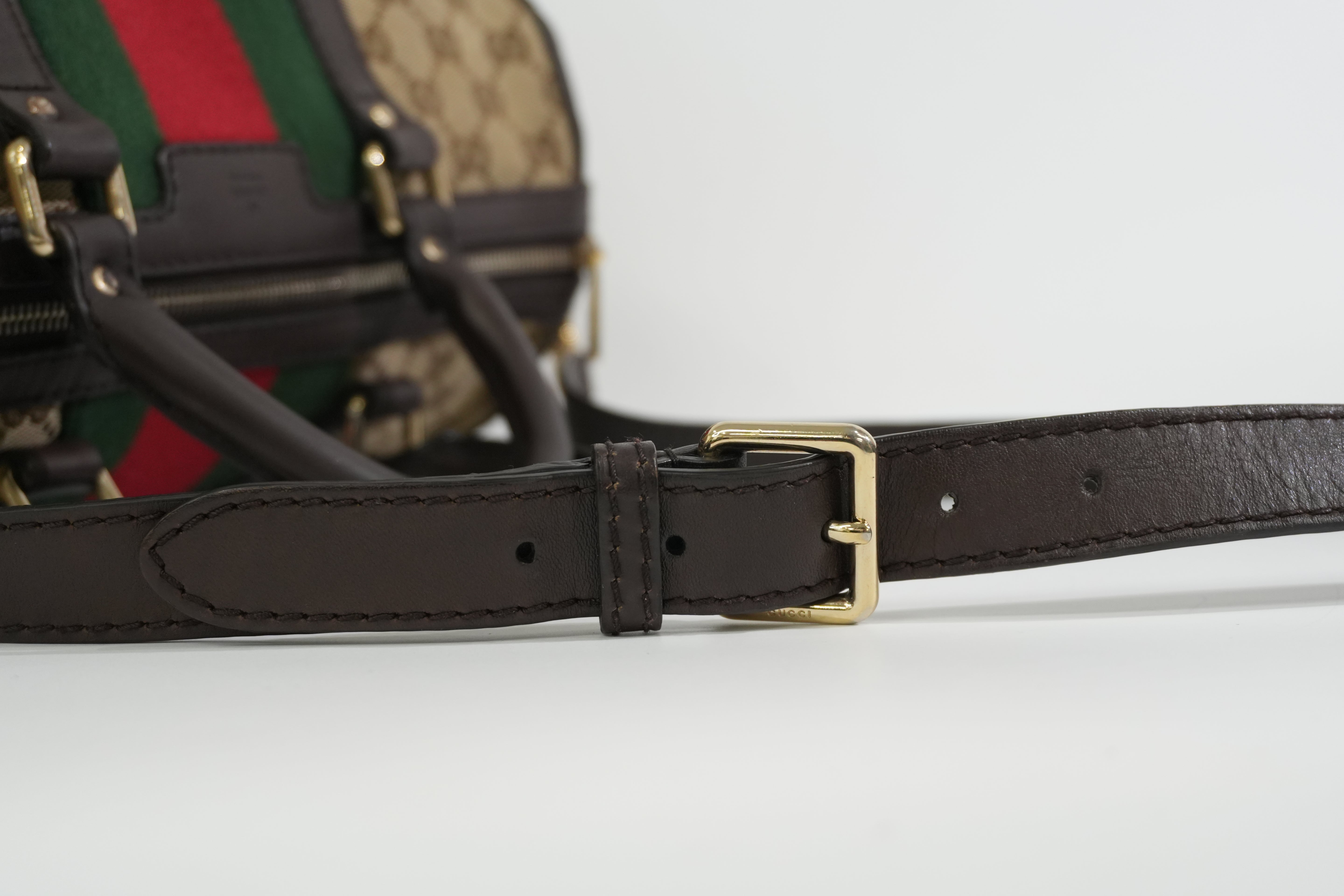 Pre-owned Gucci Two Way Ophidia Shoulder Bag Brown