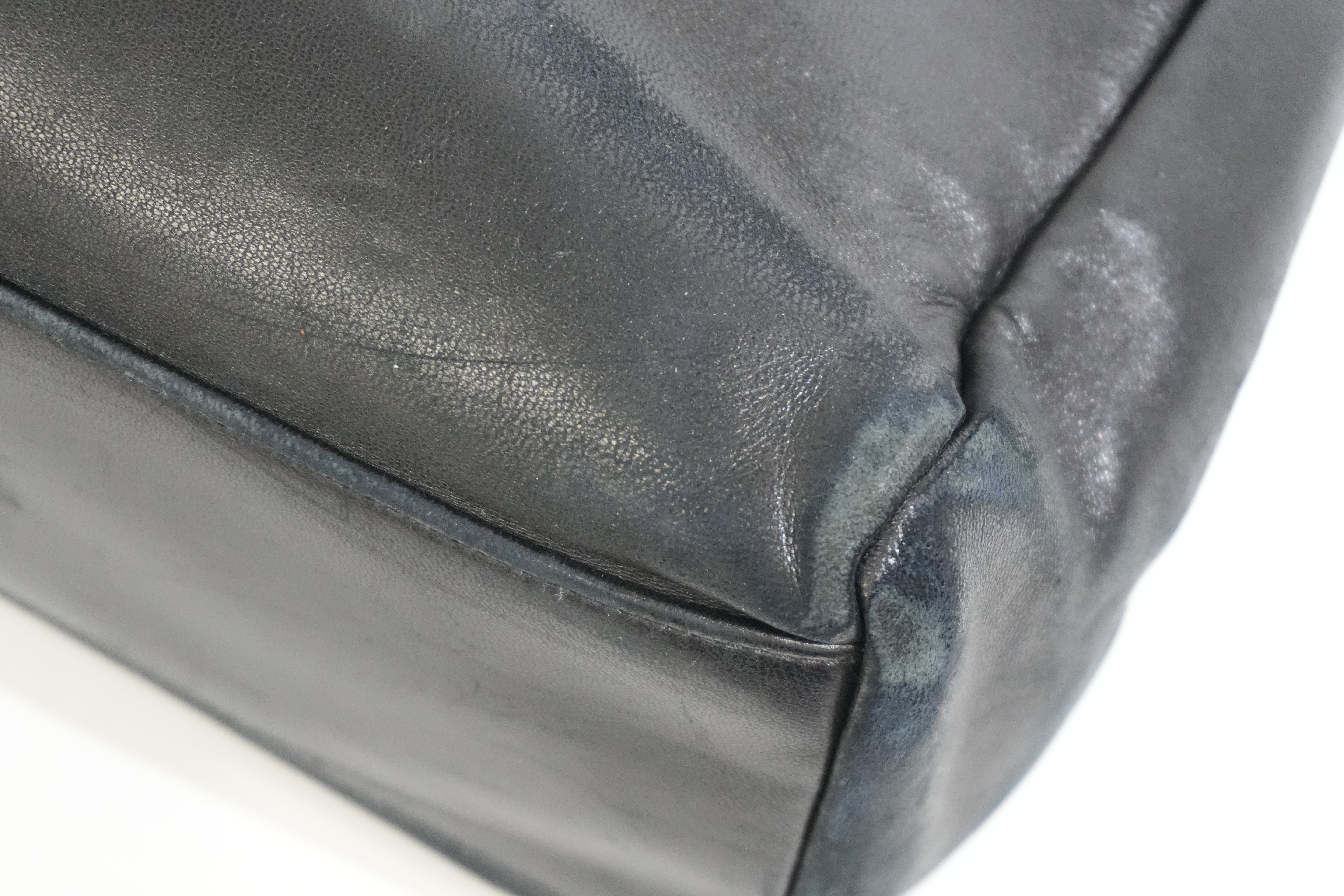 Pre-owned Bottega Briefcase Black