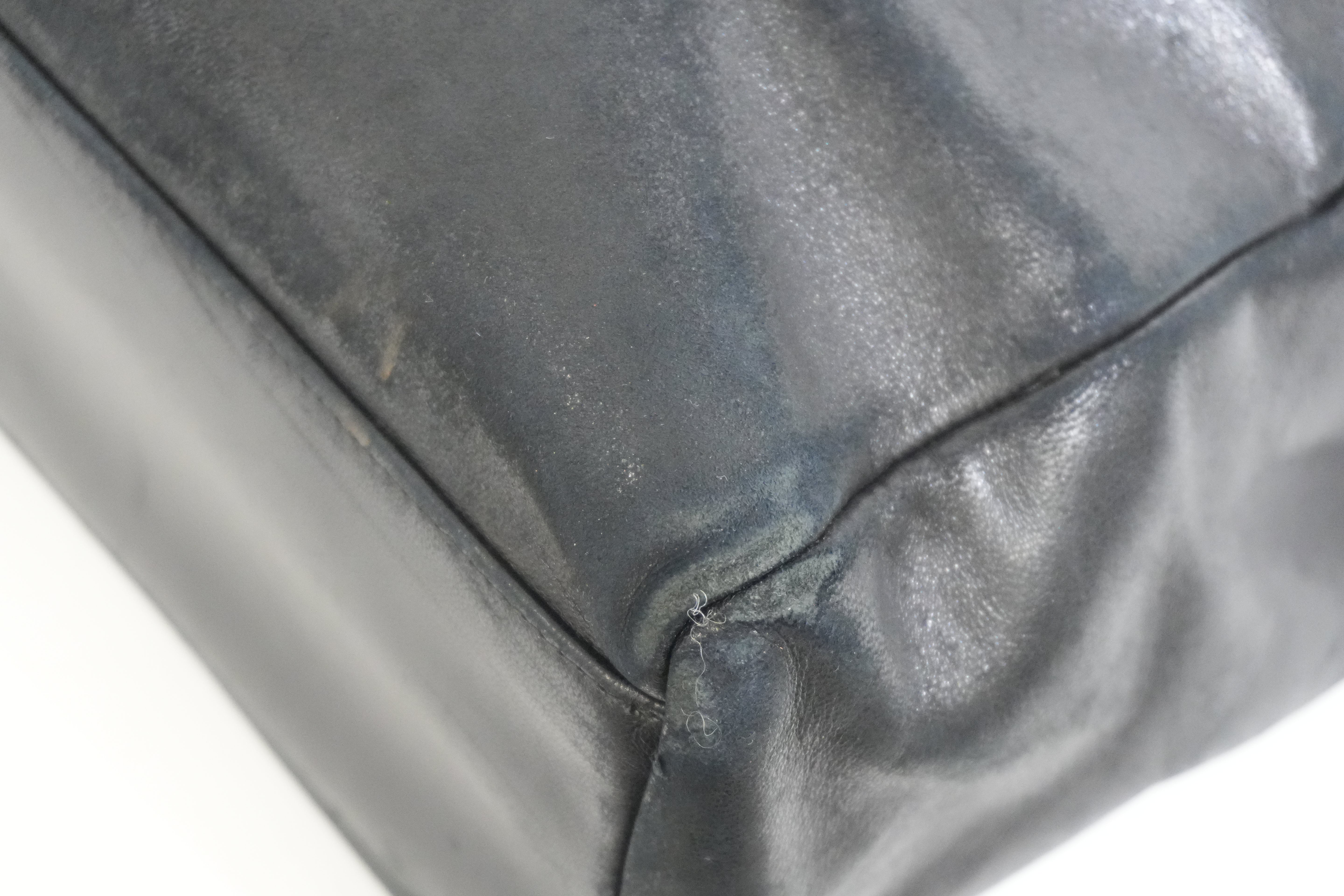 Pre-owned Bottega Briefcase Black