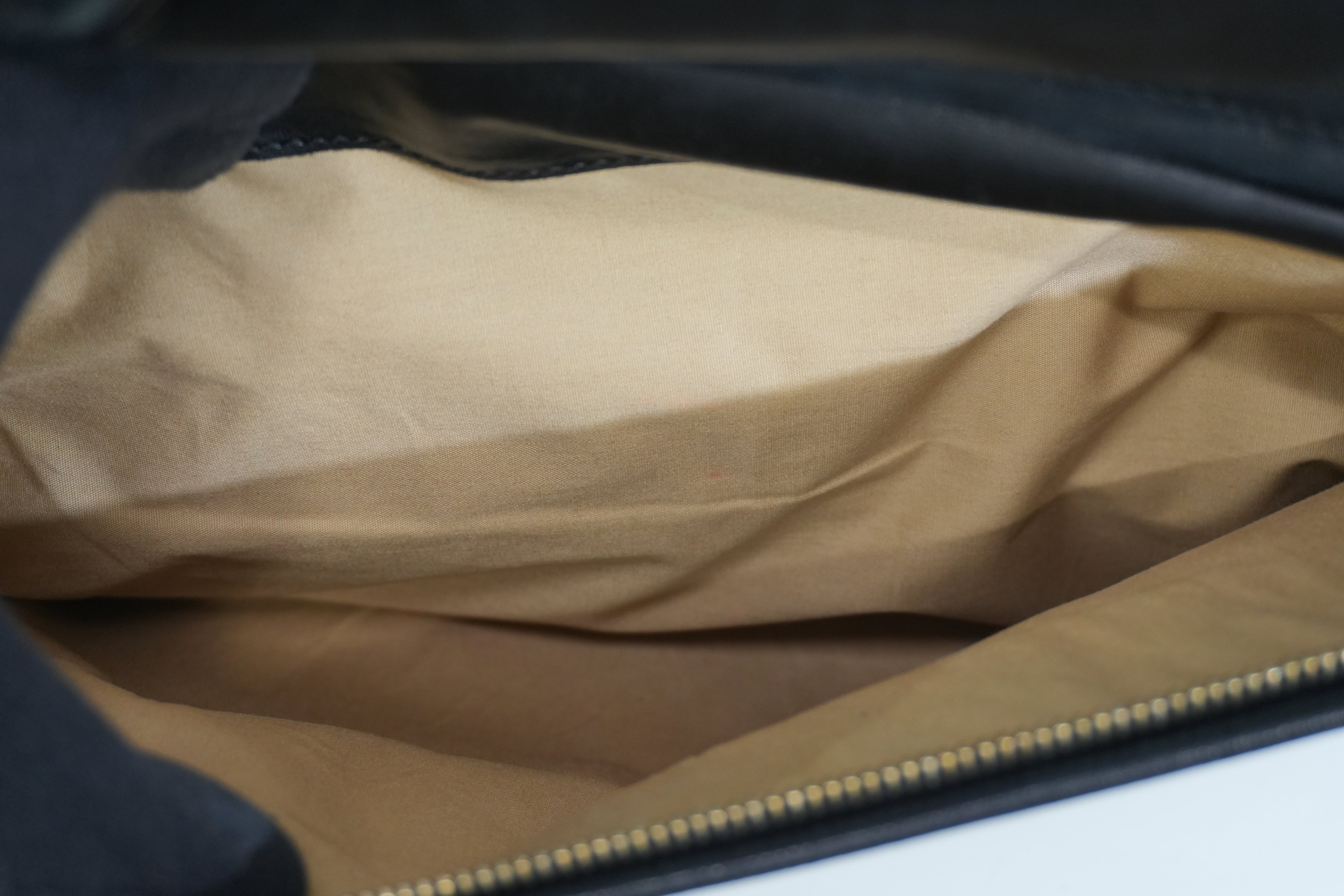 Pre-owned Bottega Briefcase Black