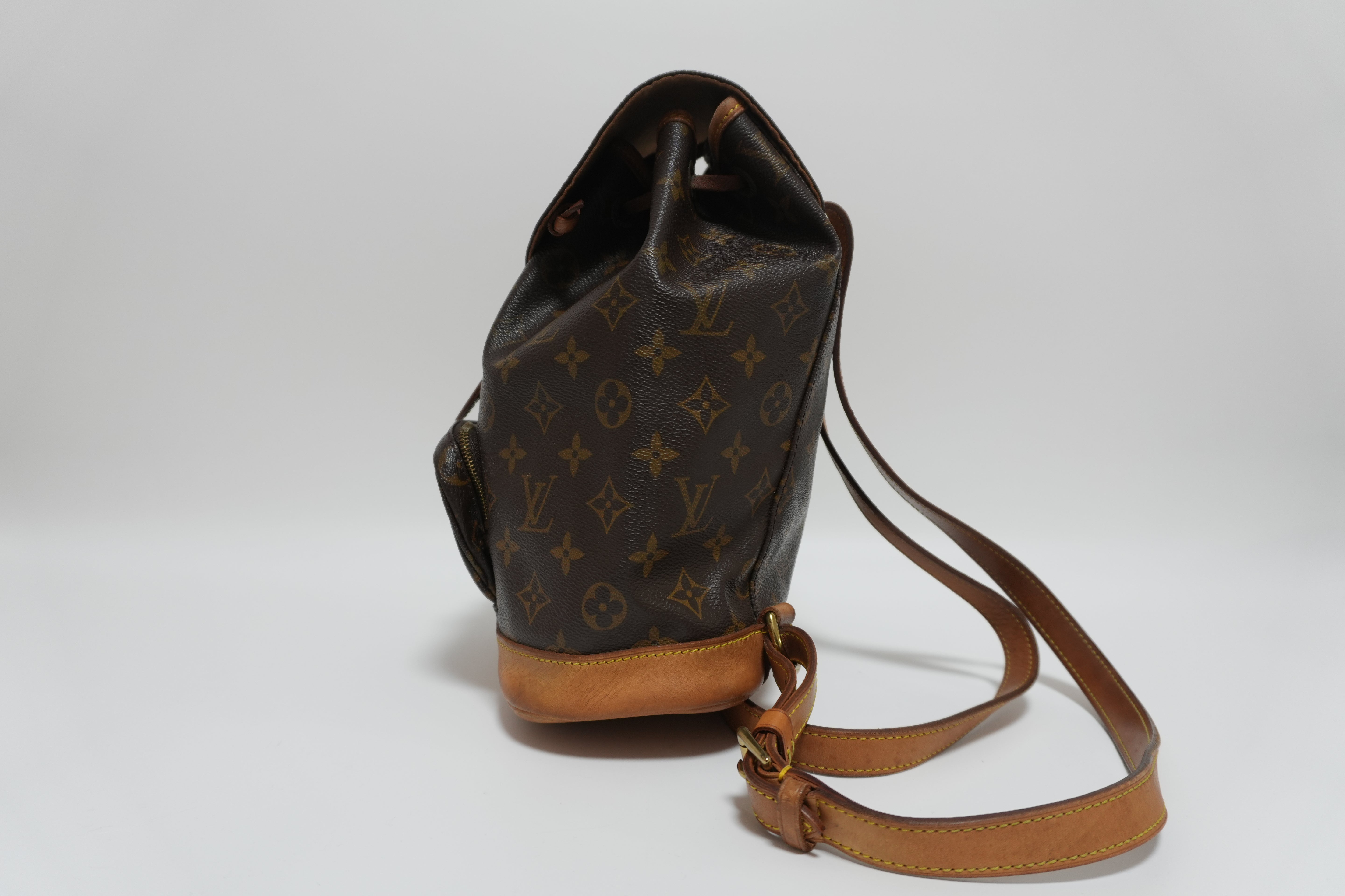 Louis Vuitton Montsouris PM Backpack Used