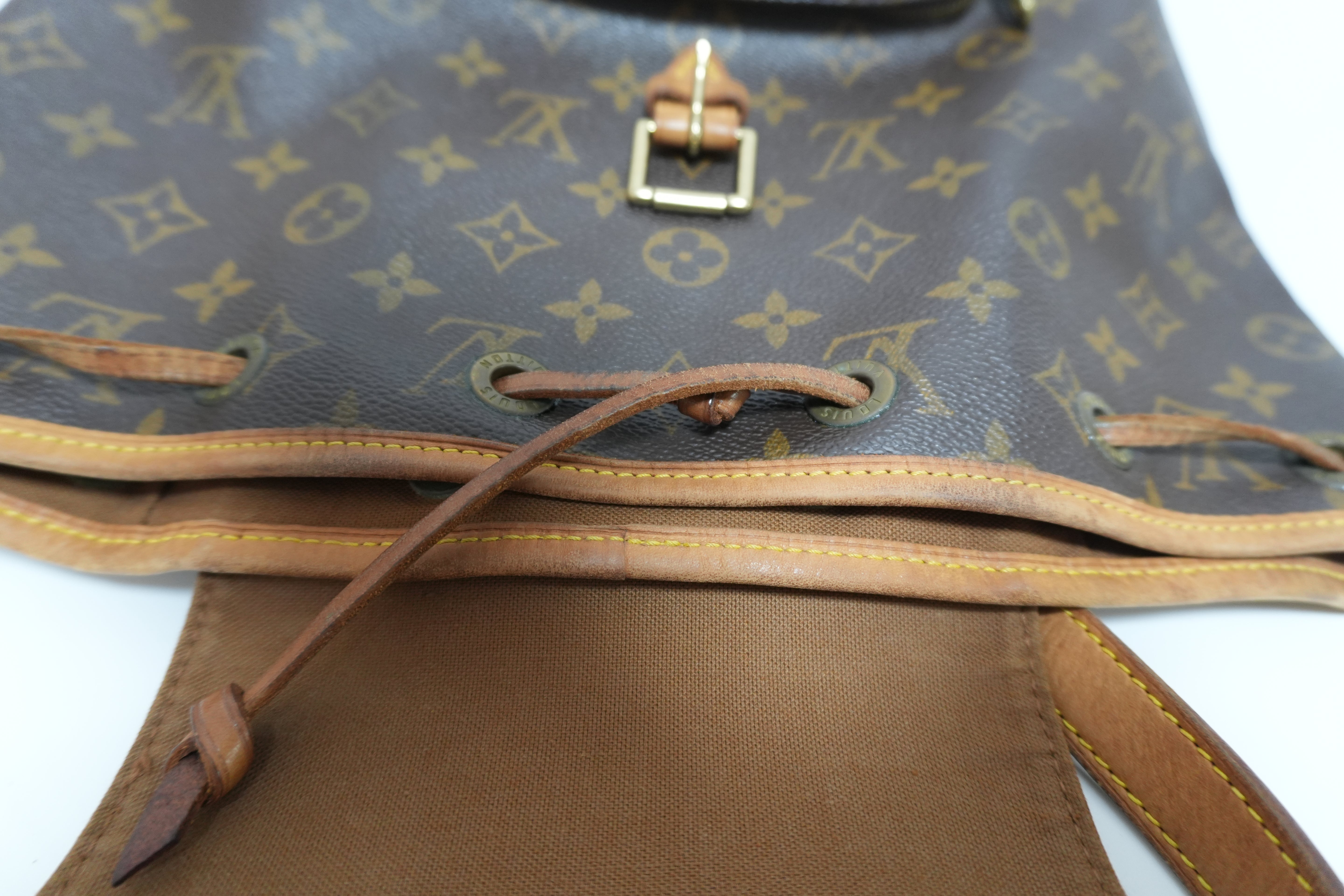 Louis Vuitton Montsouris PM Backpack Used