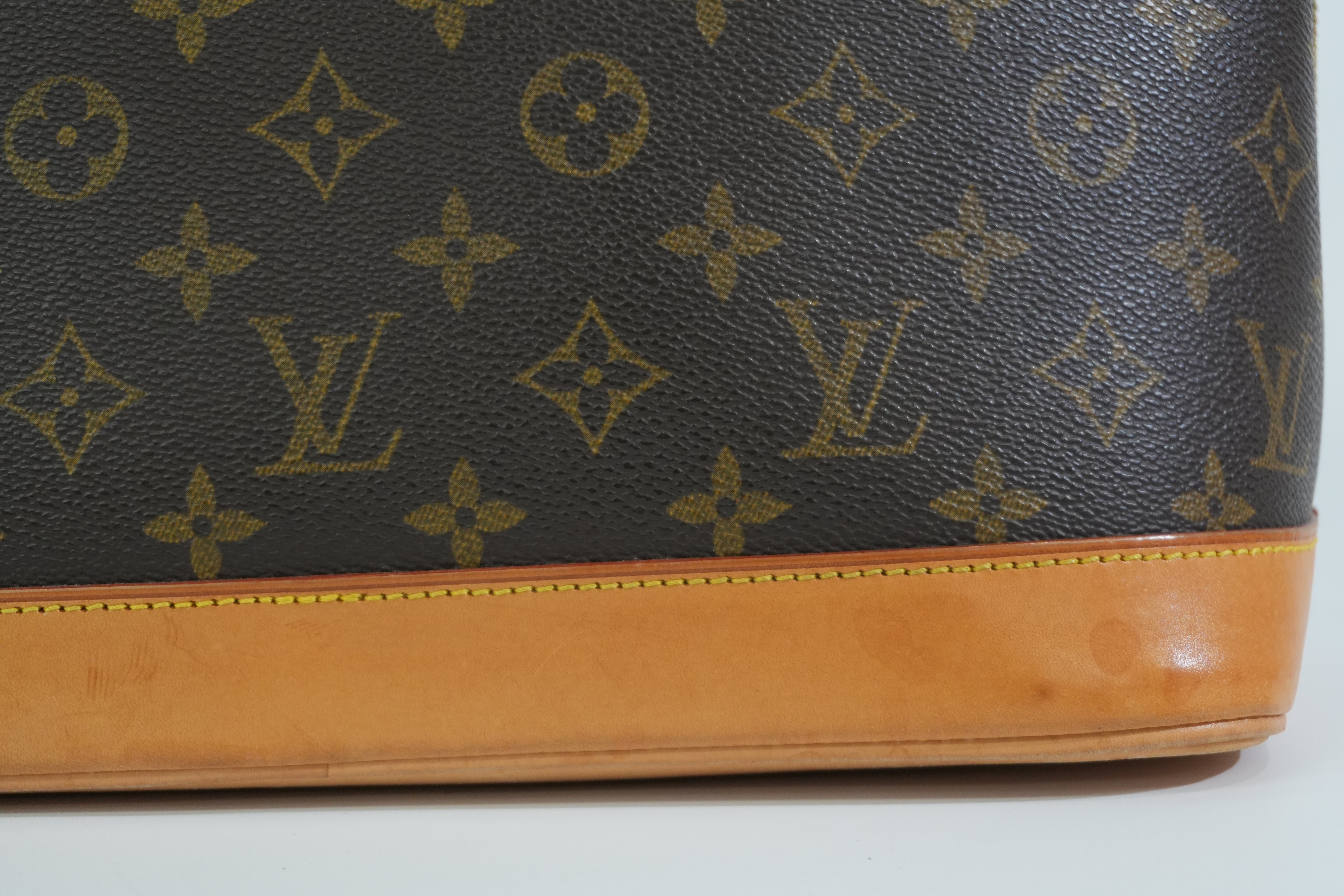 Pre-owned Louis Vuitton Monogram Alma PM Handbag