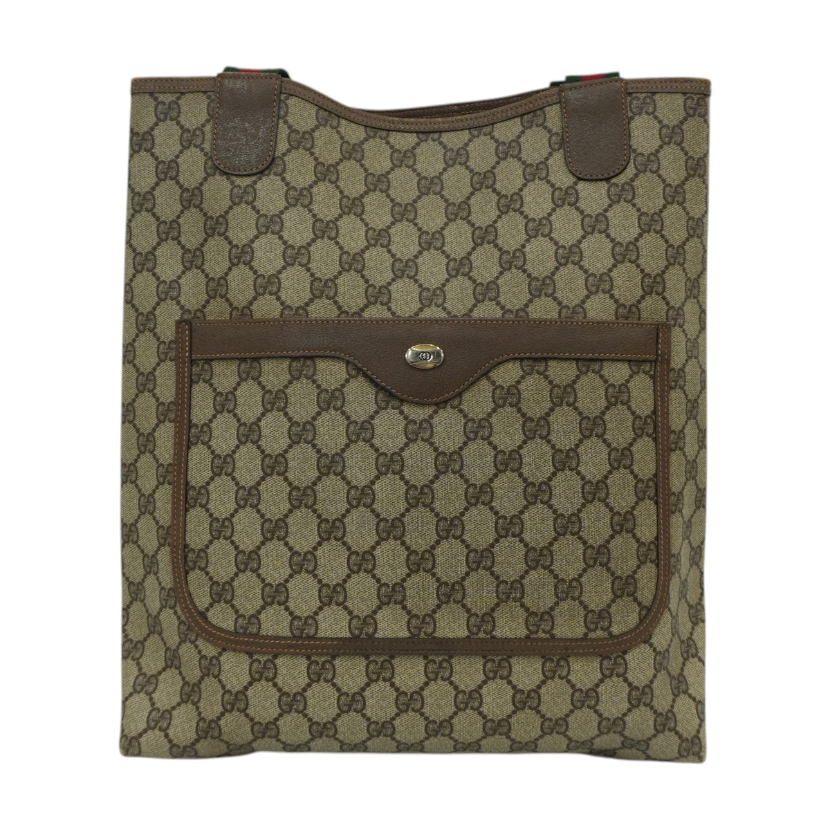 Pre-Owned Gucci Ophidia vertical Tote Bag Brown