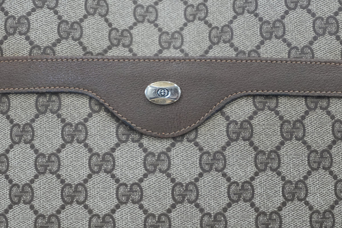 Pre-Owned Gucci Ophidia vertical Tote Bag Brown