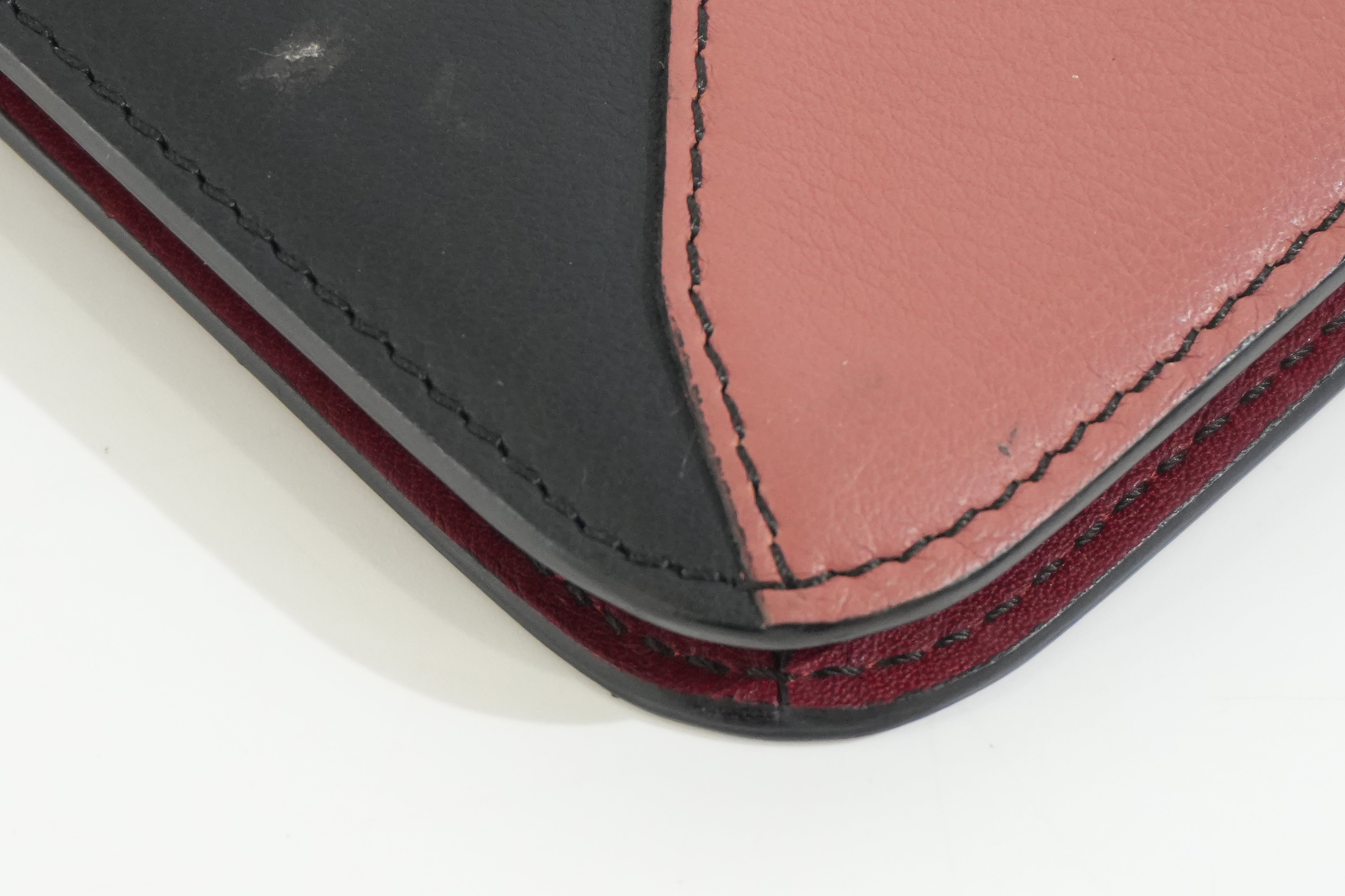 Pre-owned Fendi 2Jours Clutch Bag Pink and Pink