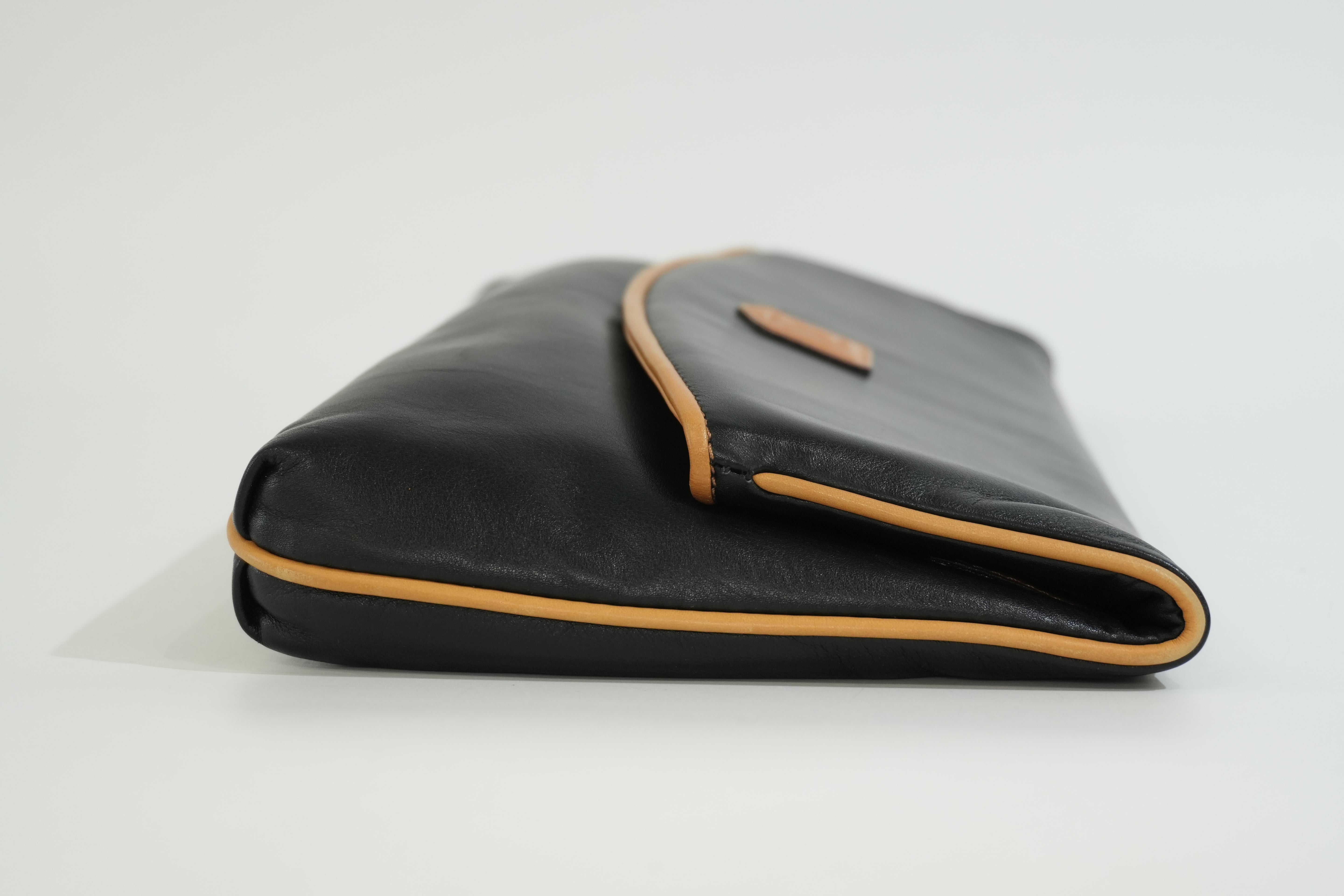 Pre-owned Celine Clutch Bag Black