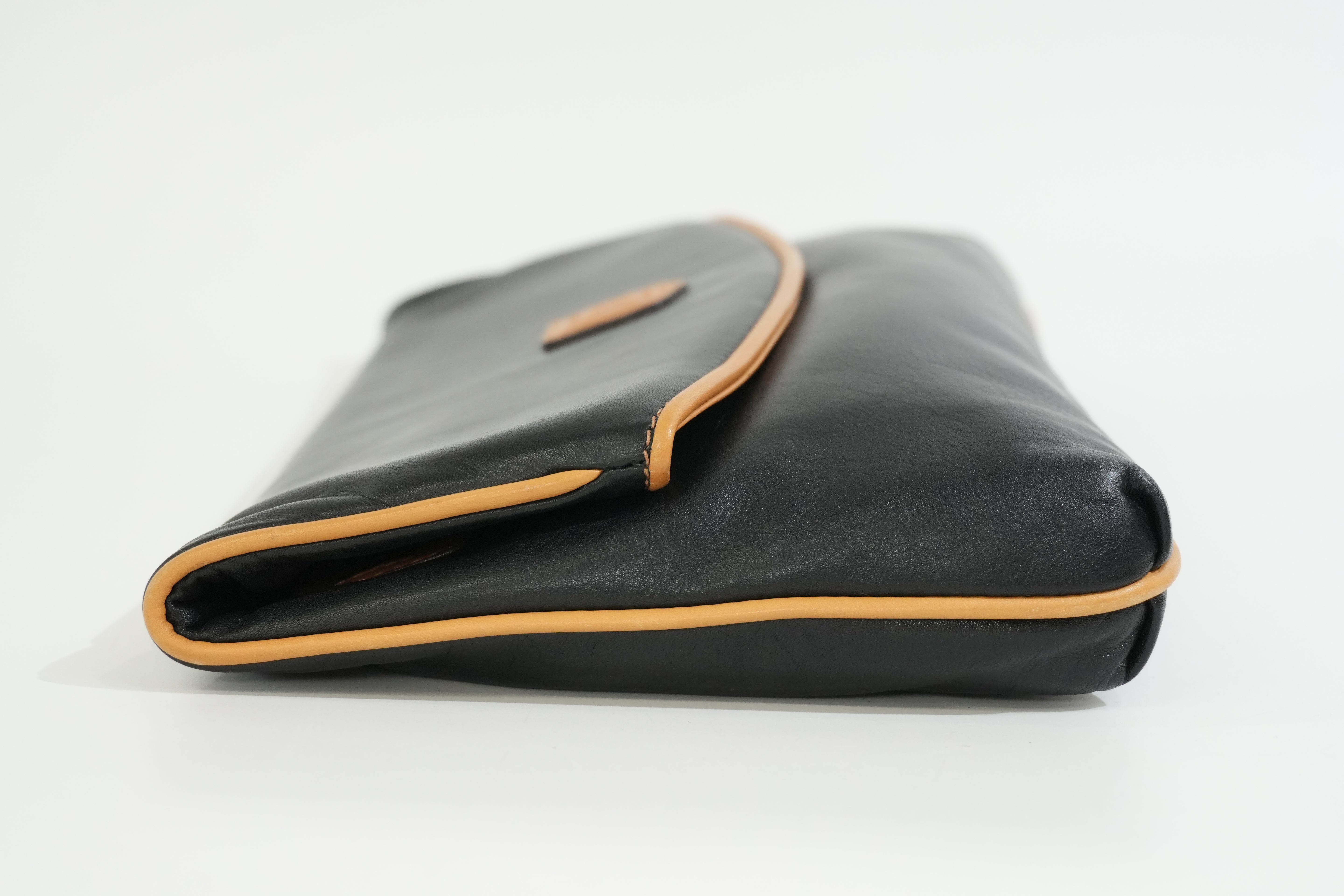 Pre-owned Celine Clutch Bag Black