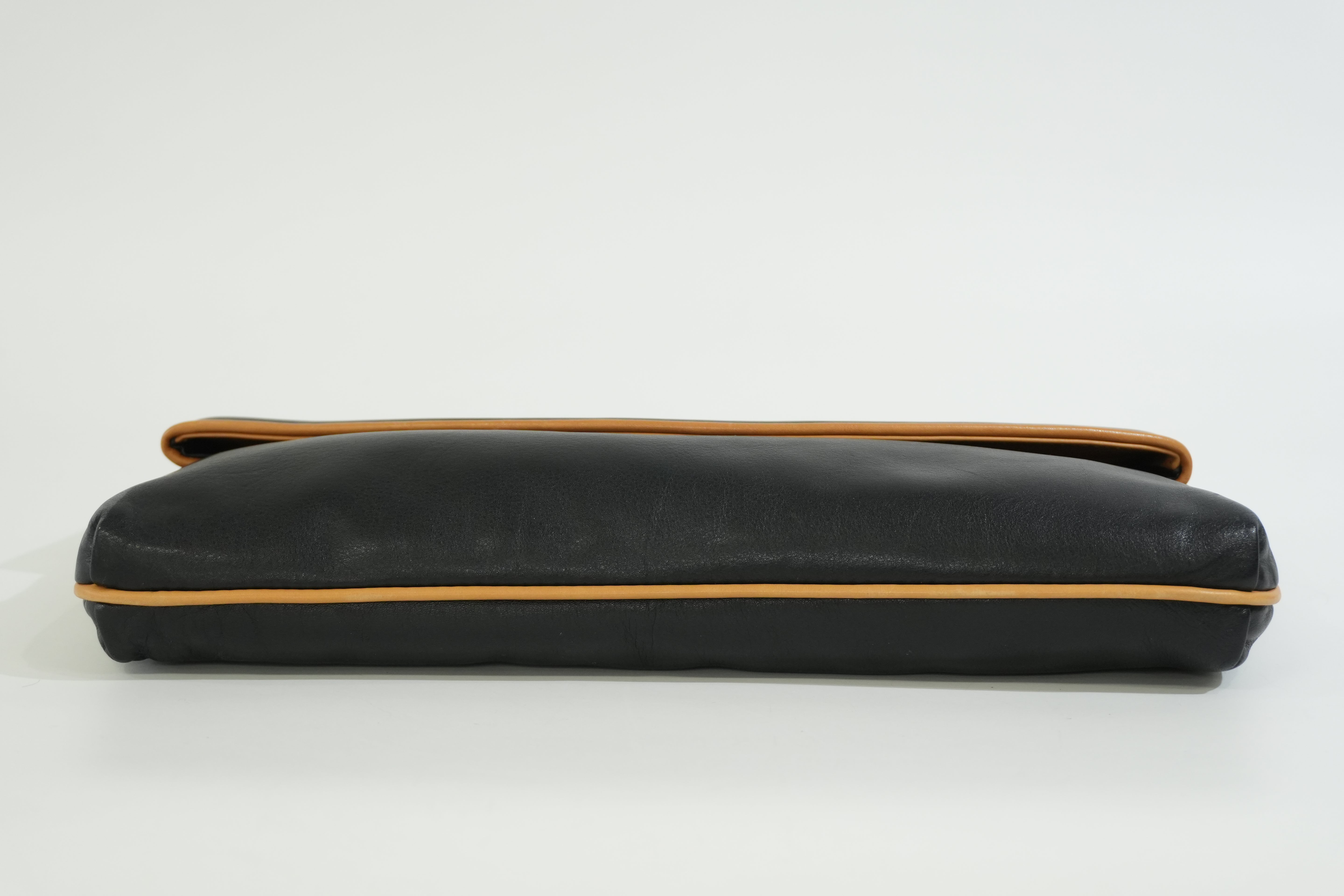 Pre-owned Celine Clutch Bag Black