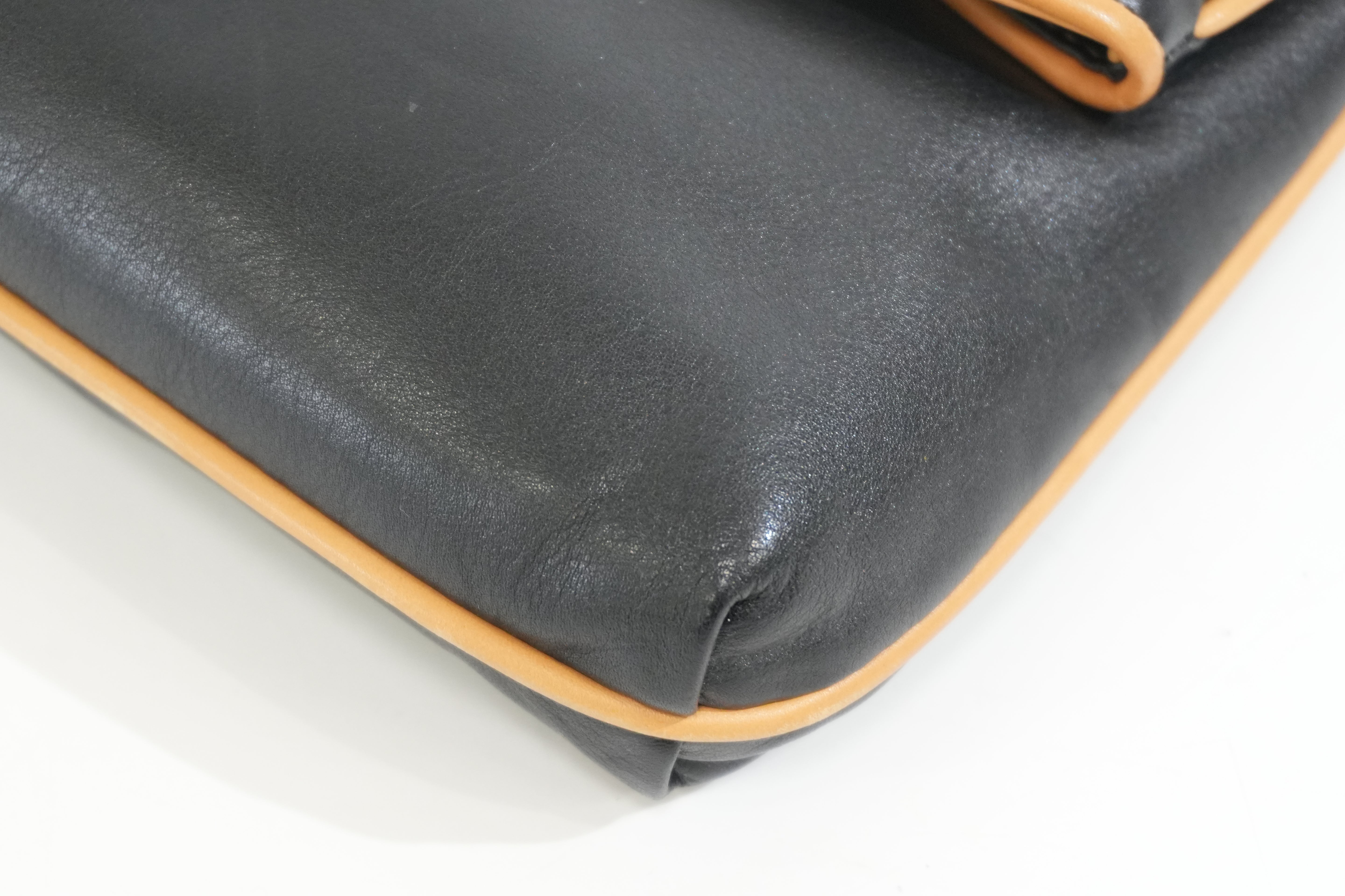 Pre-owned Celine Clutch Bag Black