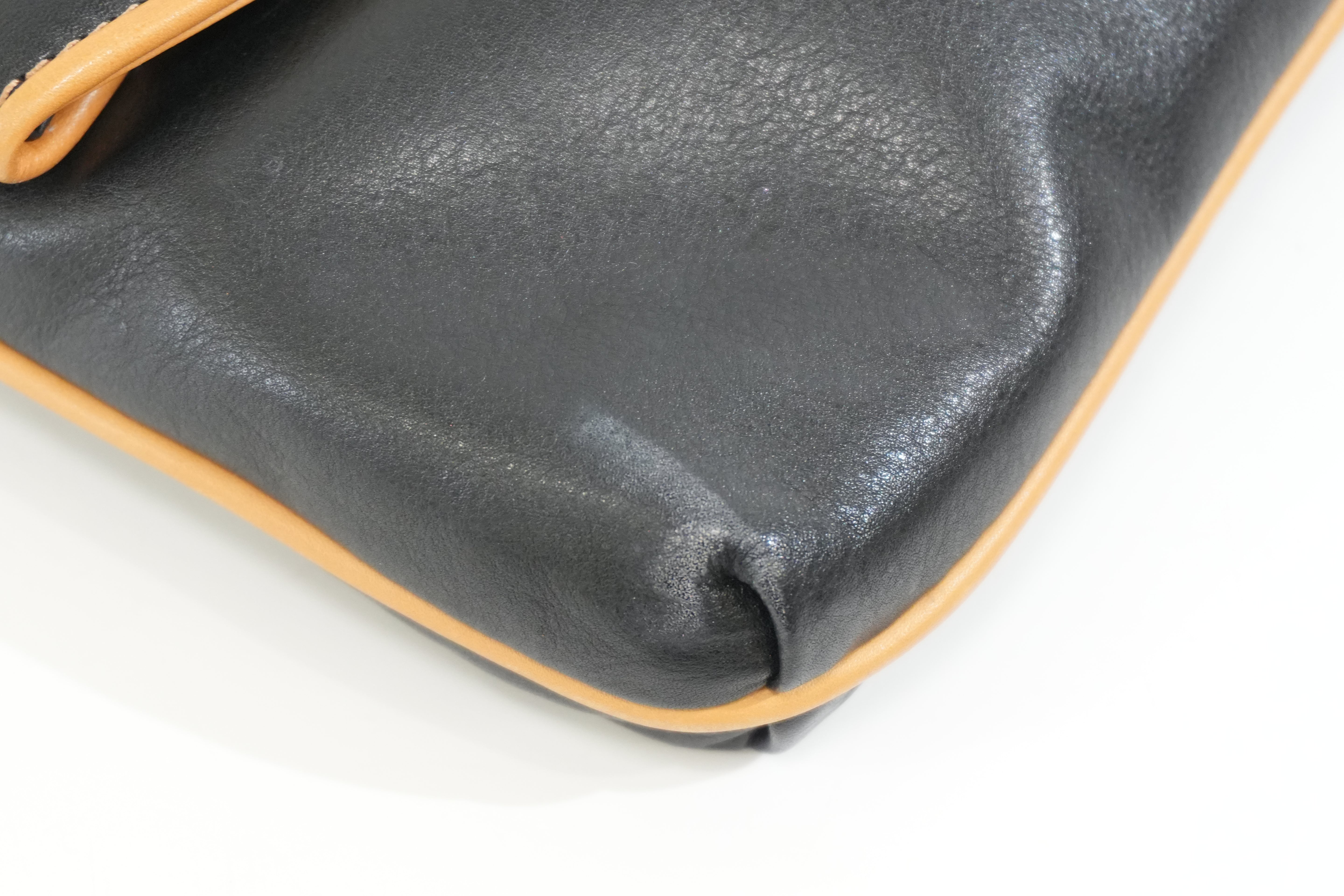 Pre-owned Celine Clutch Bag Black