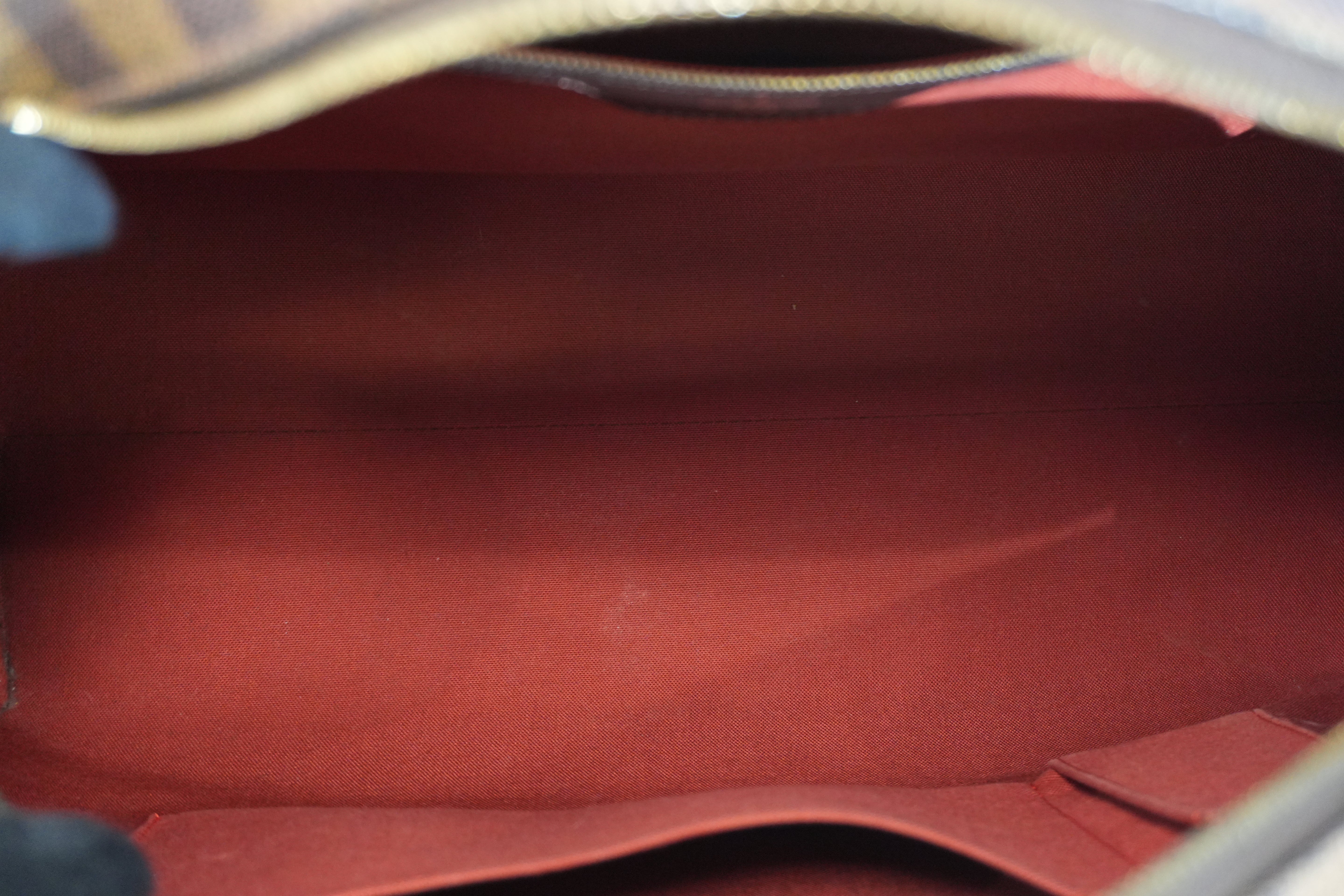 Pre-owned Louis Vuitton Damier Ebene Nolita Travel Bag