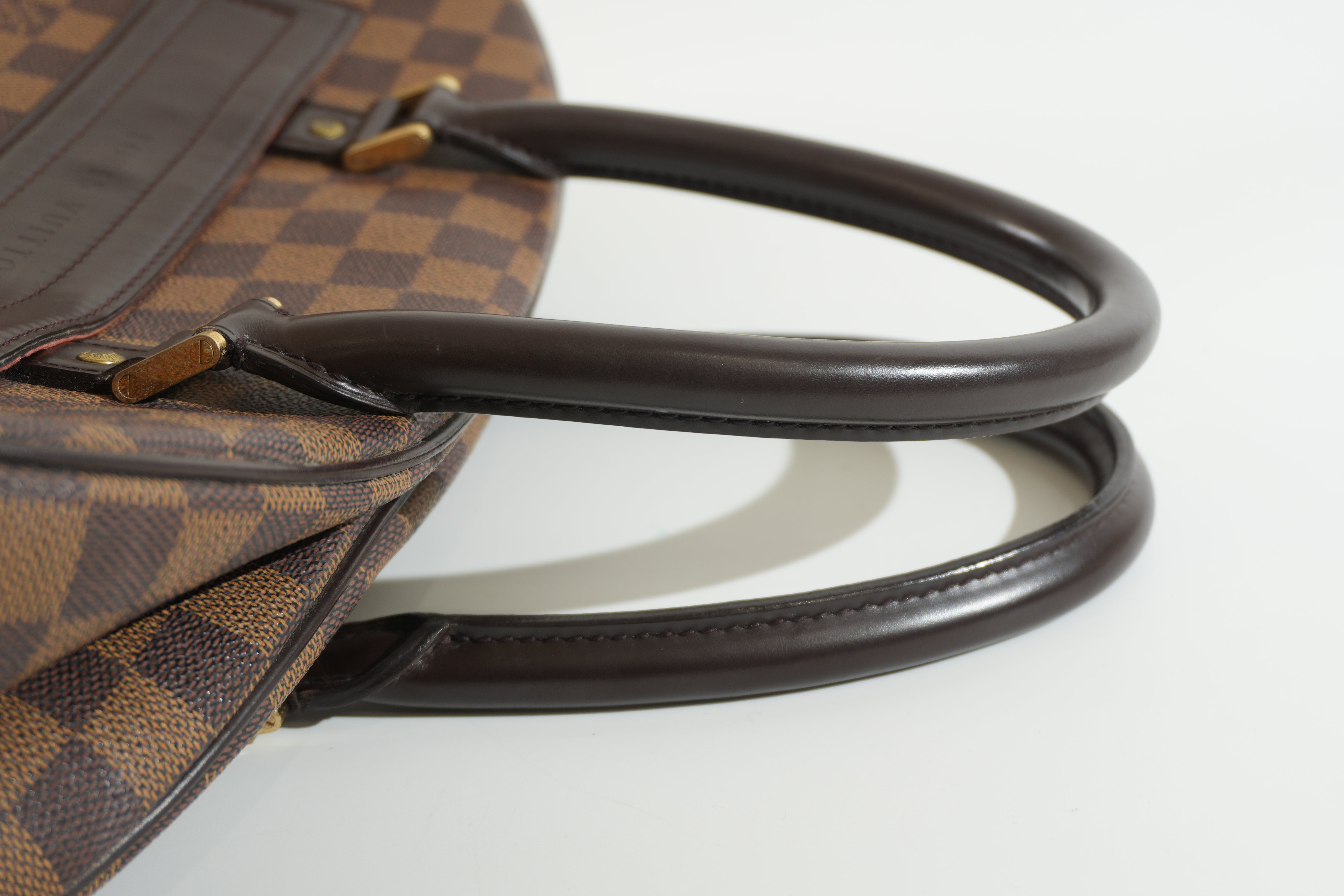 Pre-owned Louis Vuitton Damier Ebene Nolita Travel Bag