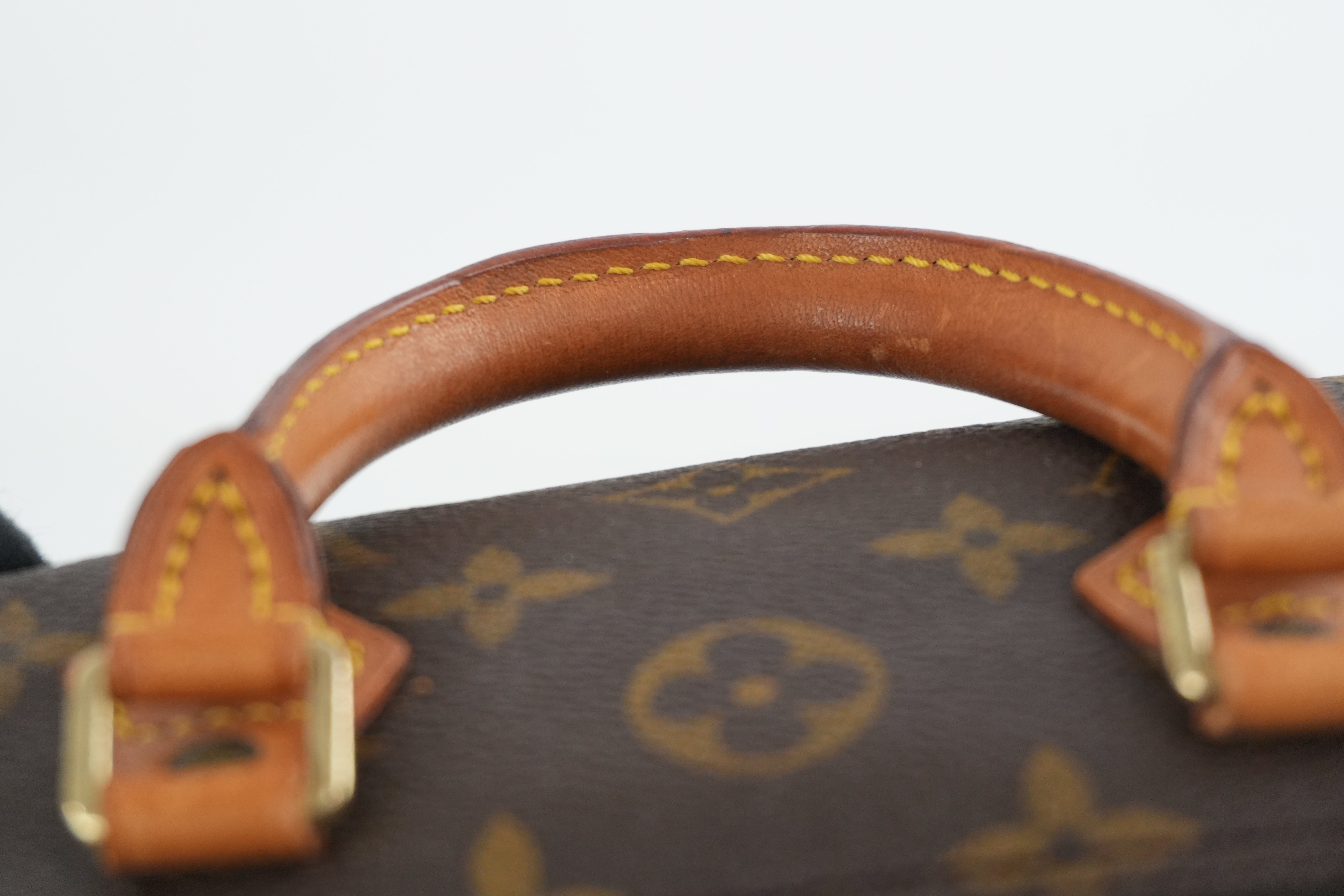 Louis Vuitton Monogram Mini Speedy Handbag Used