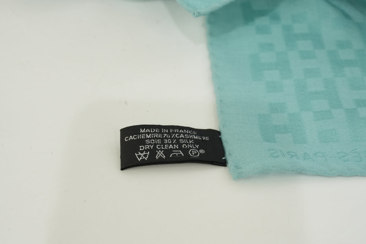 Pre-Owned Hermes Stole Teal