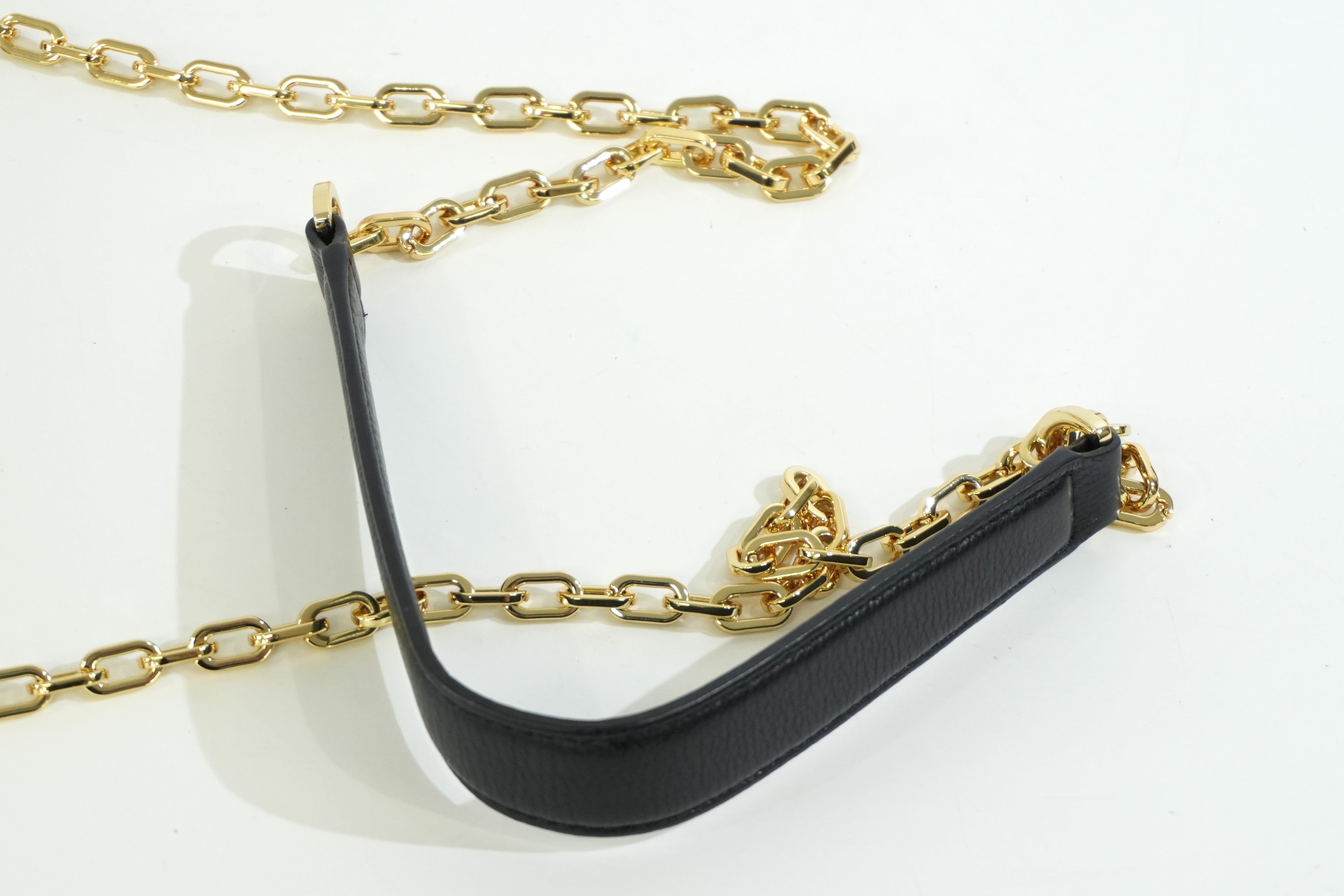 Pre-owned Tory Burch Chain Shoulder Bag Black