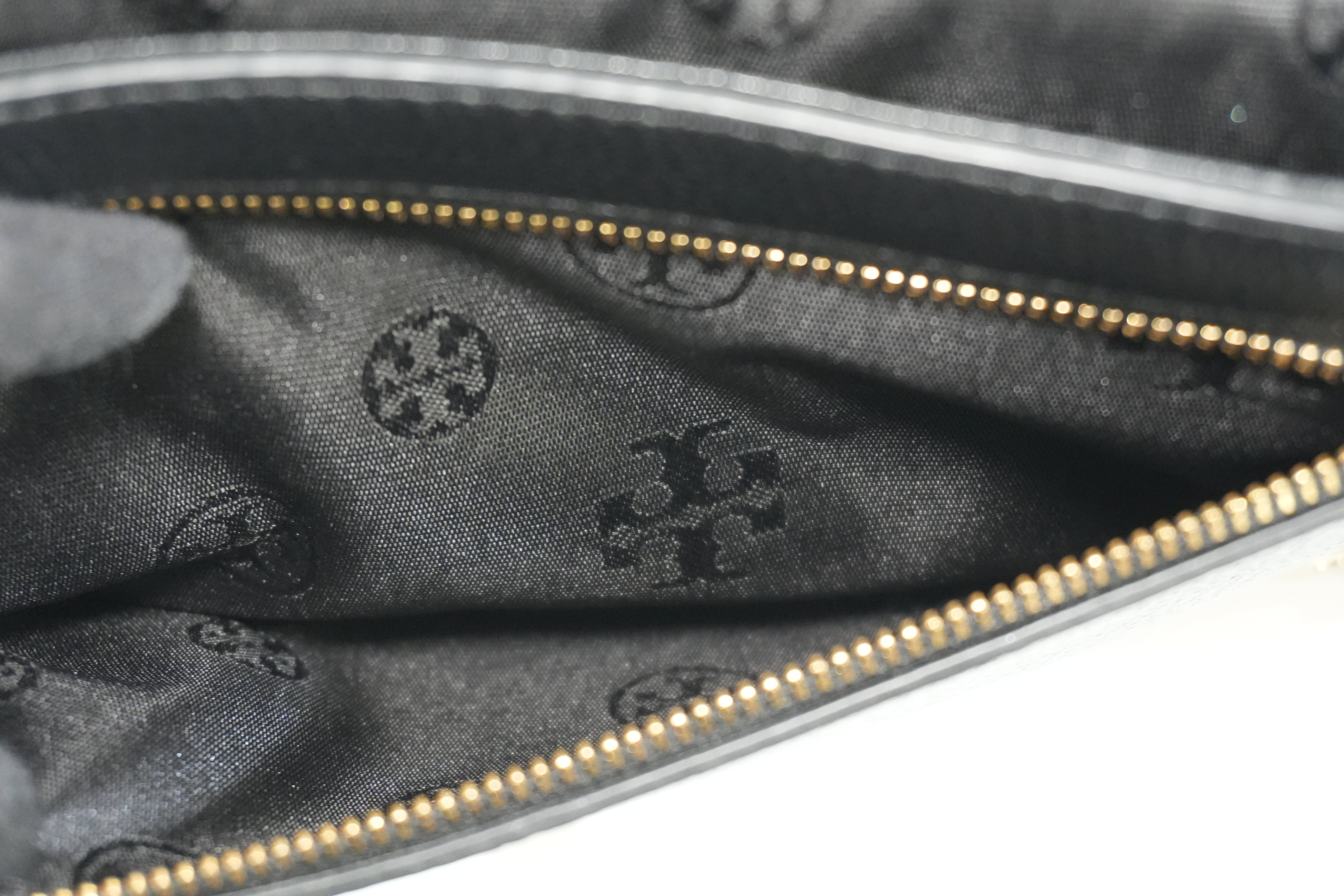 Pre-owned Tory Burch Chain Shoulder Bag Black