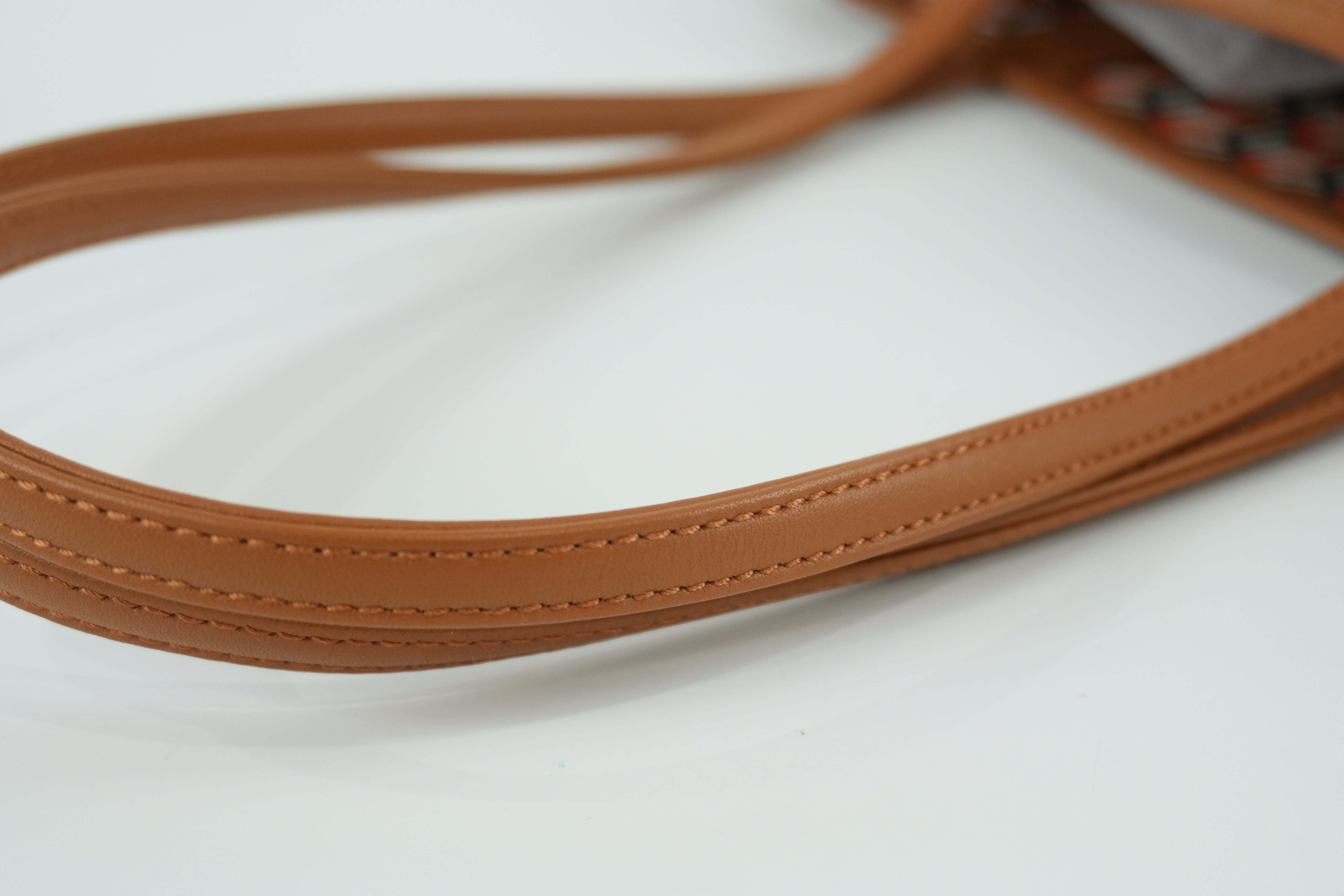 MCM Tote Bag Cognac Used