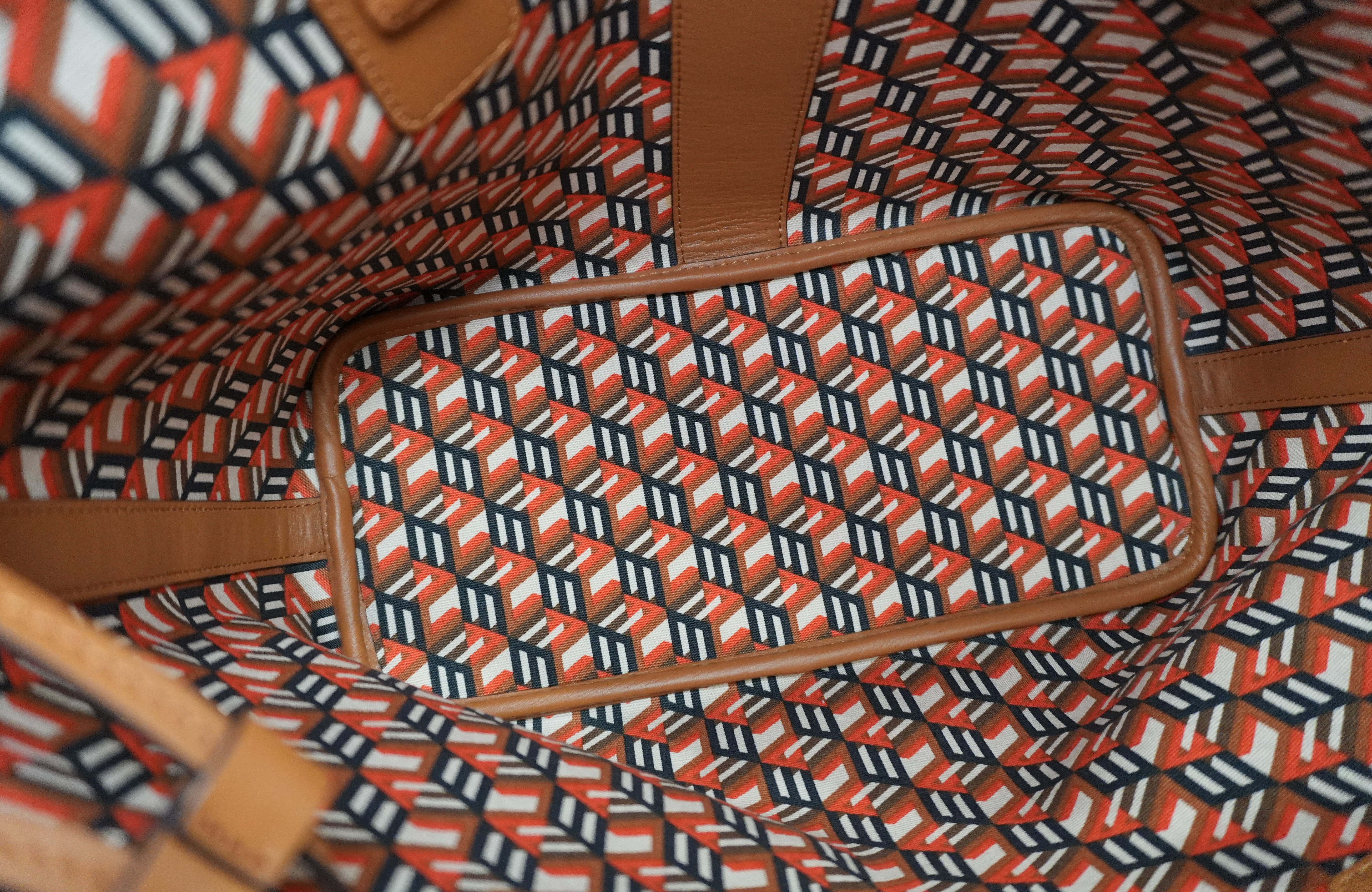 MCM Tote Bag Cognac Used