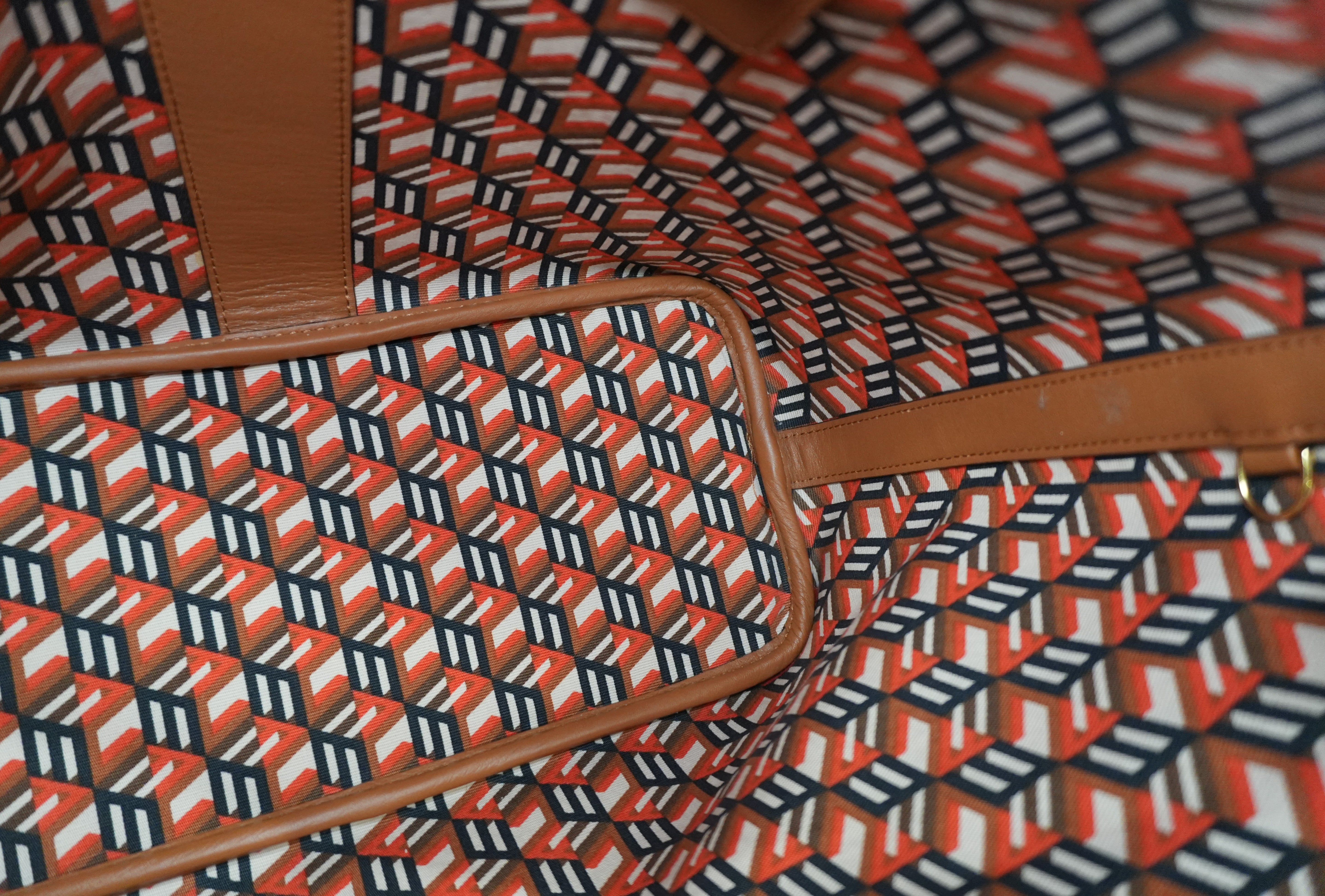 MCM Tote Bag Cognac Used