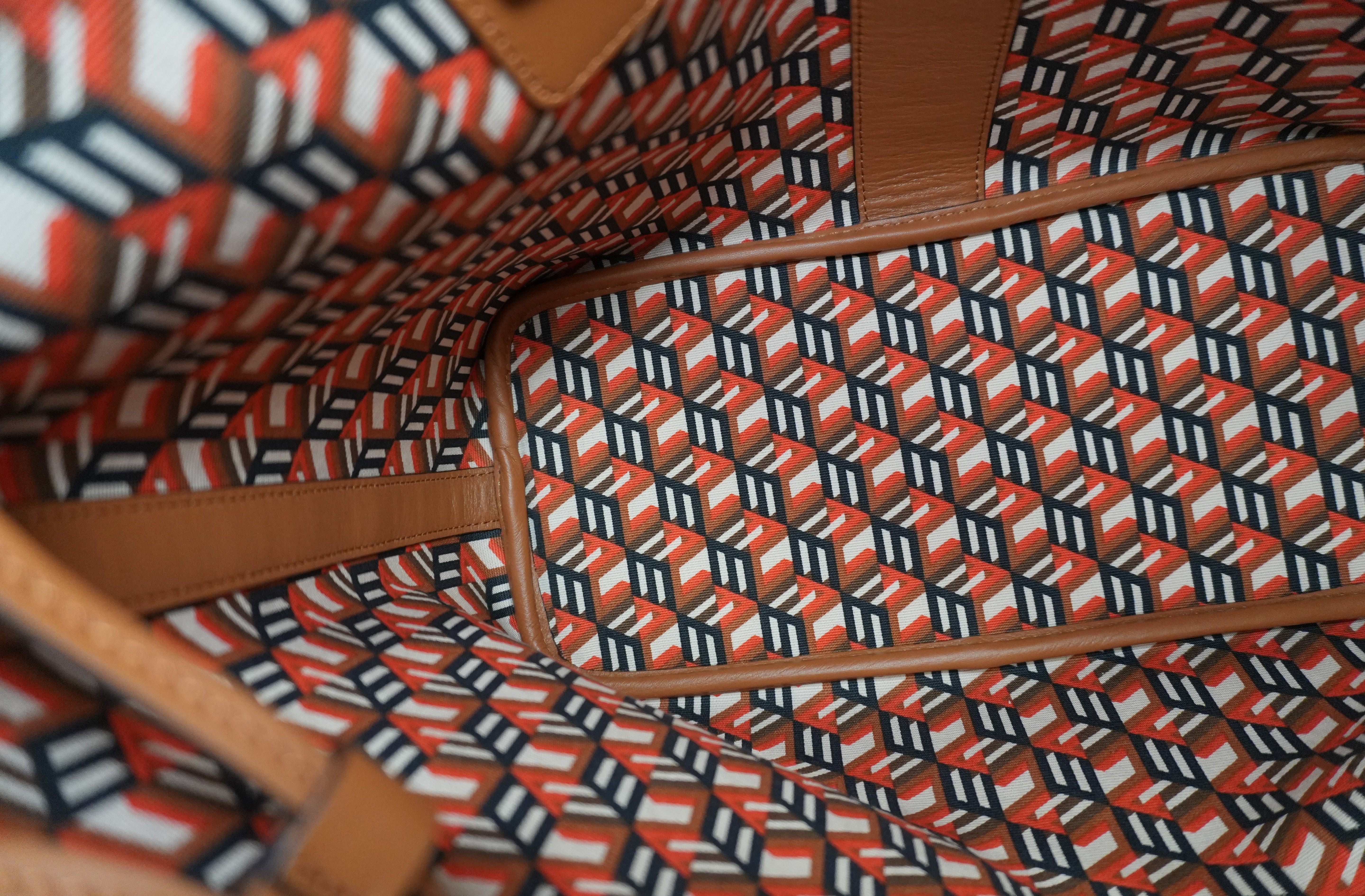 MCM Tote Bag Cognac Used