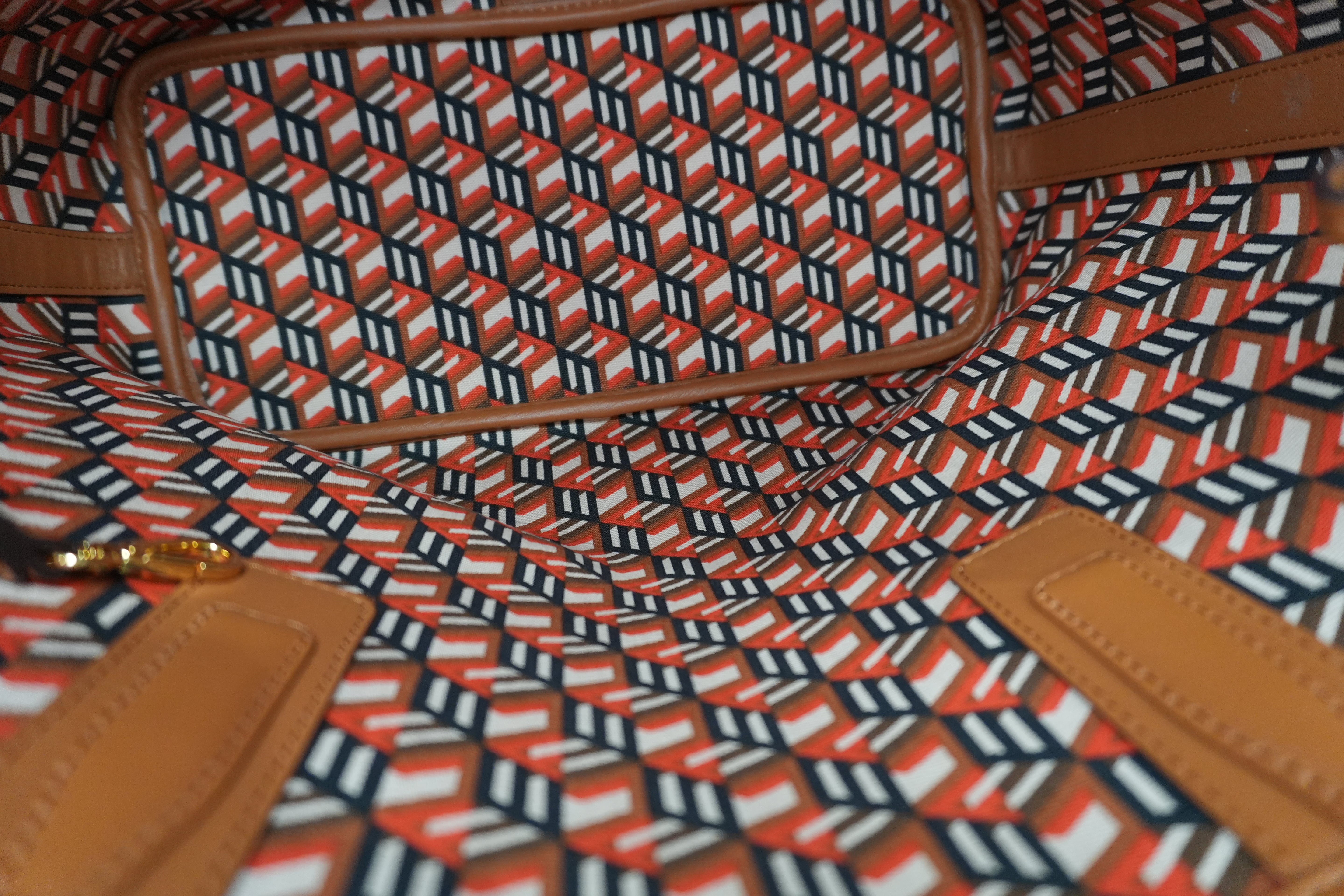 MCM Tote Bag Cognac Used