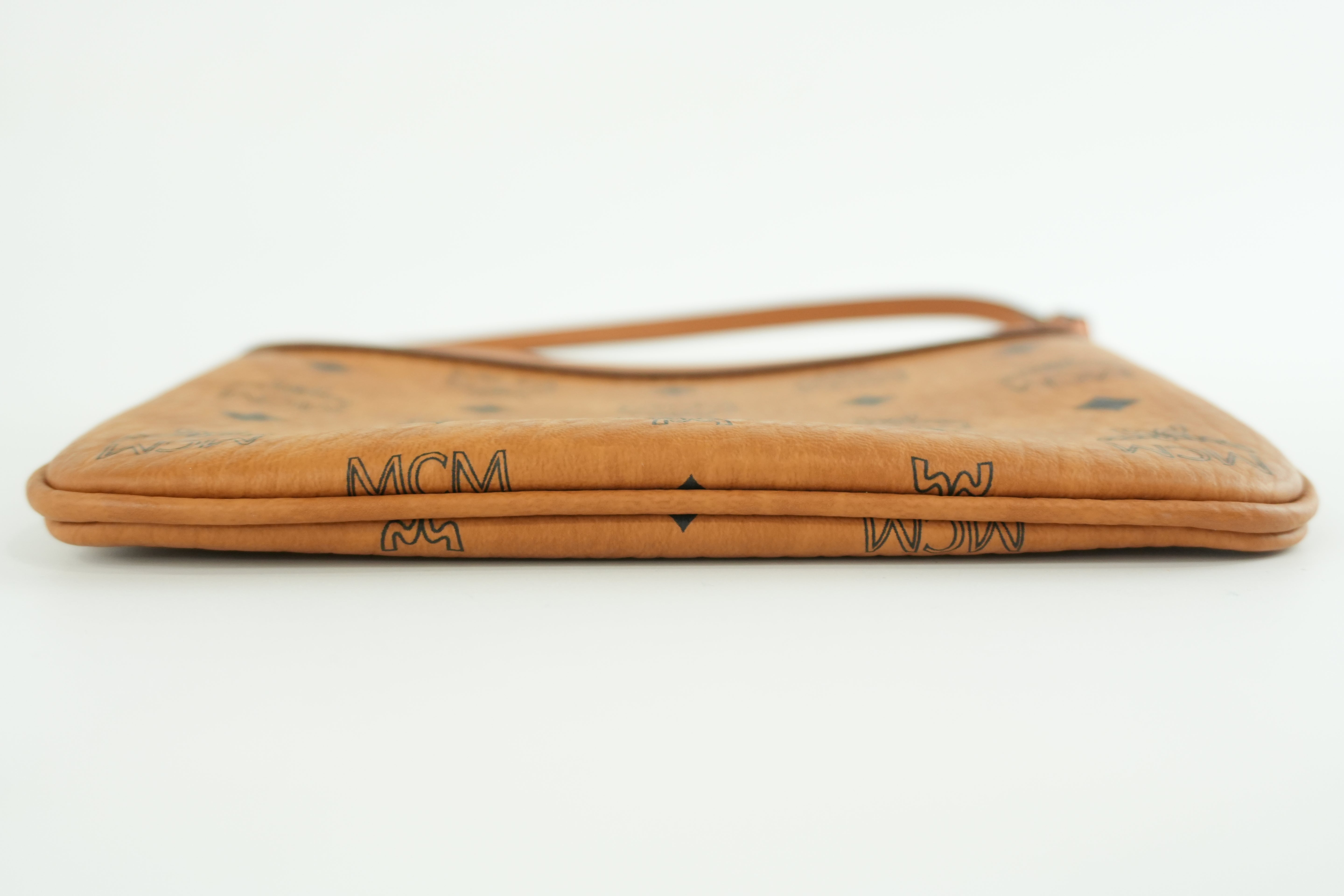 MCM Tote Bag Cognac Used