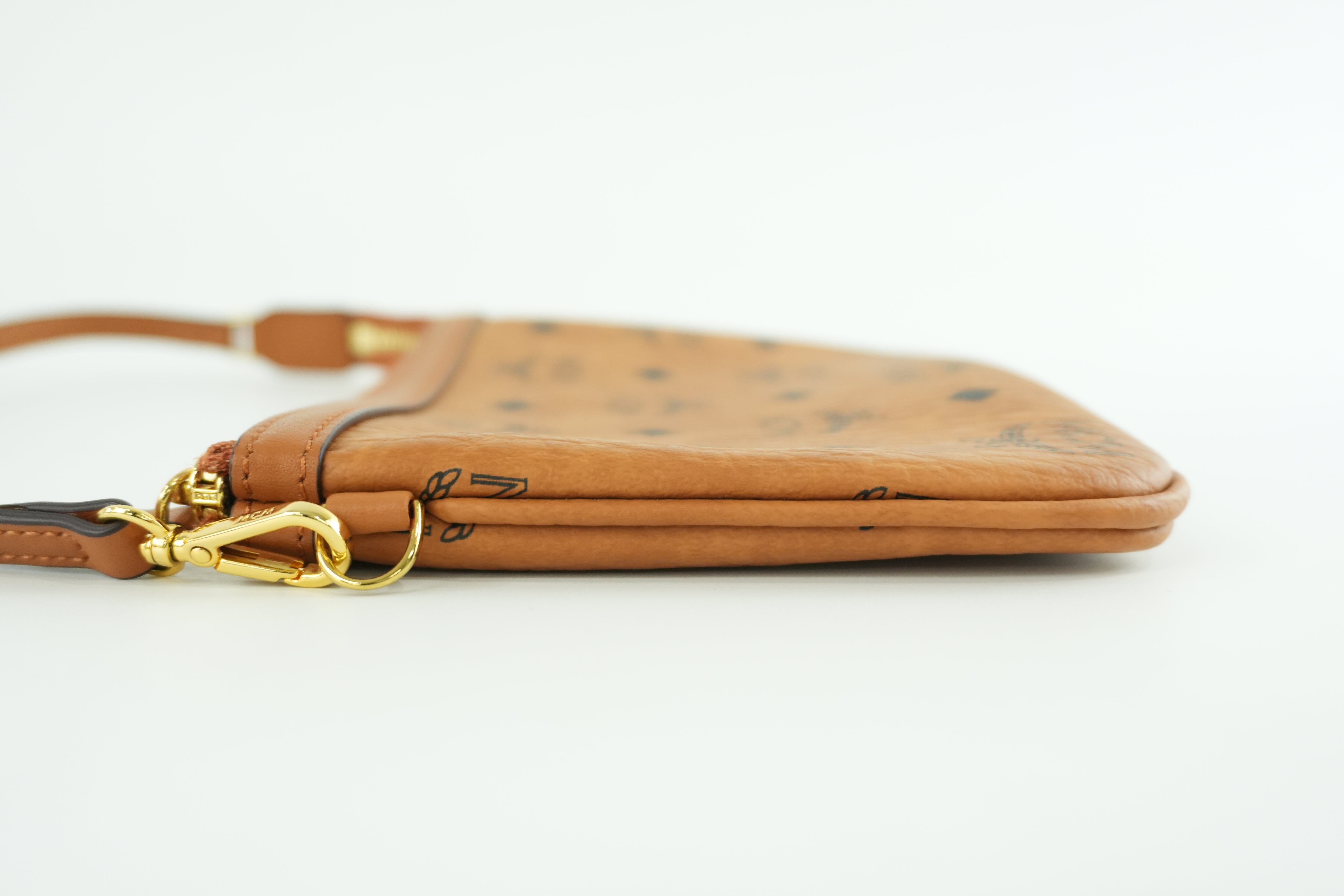 MCM Tote Bag Cognac Used