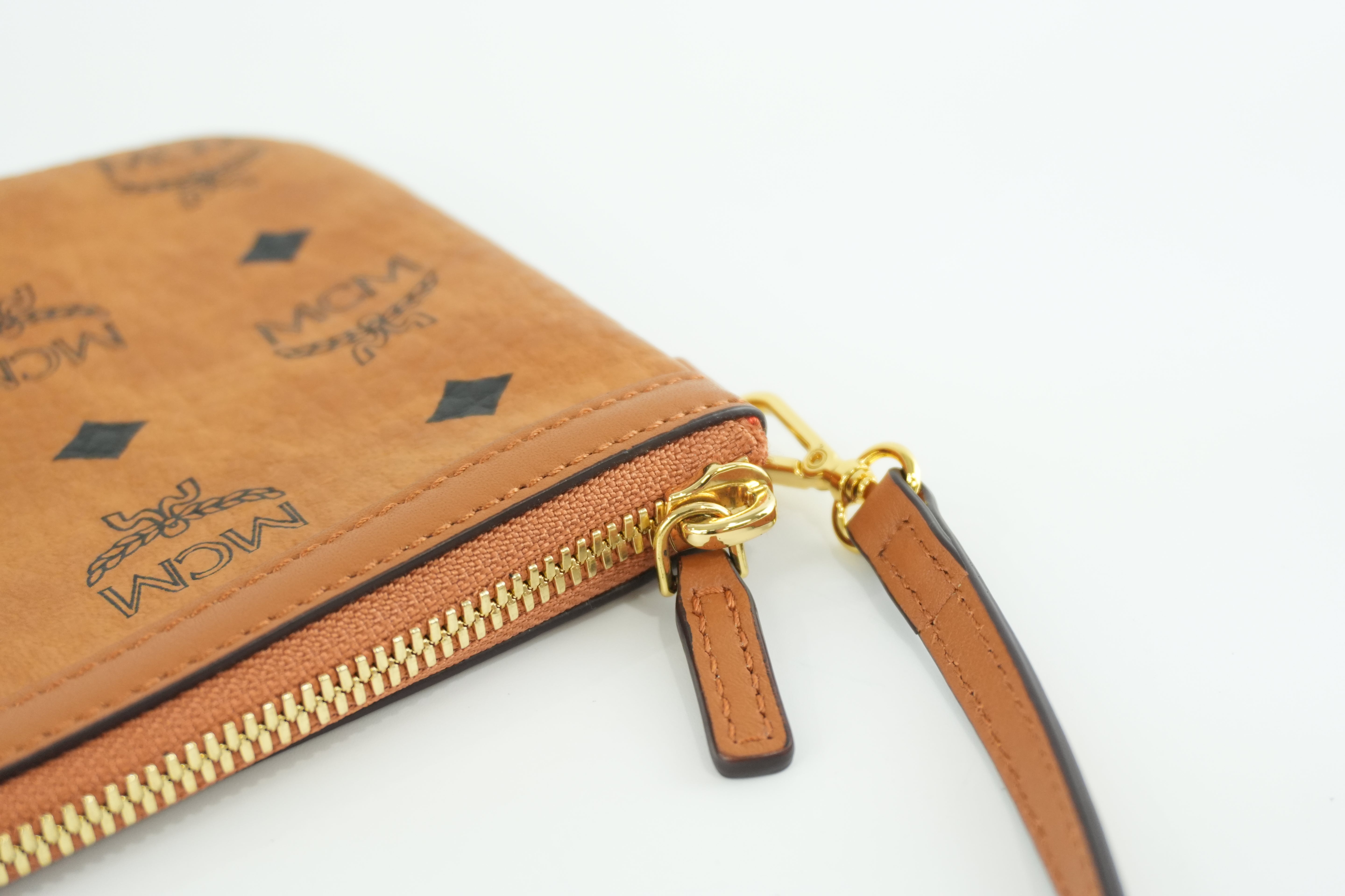 MCM Tote Bag Cognac Used