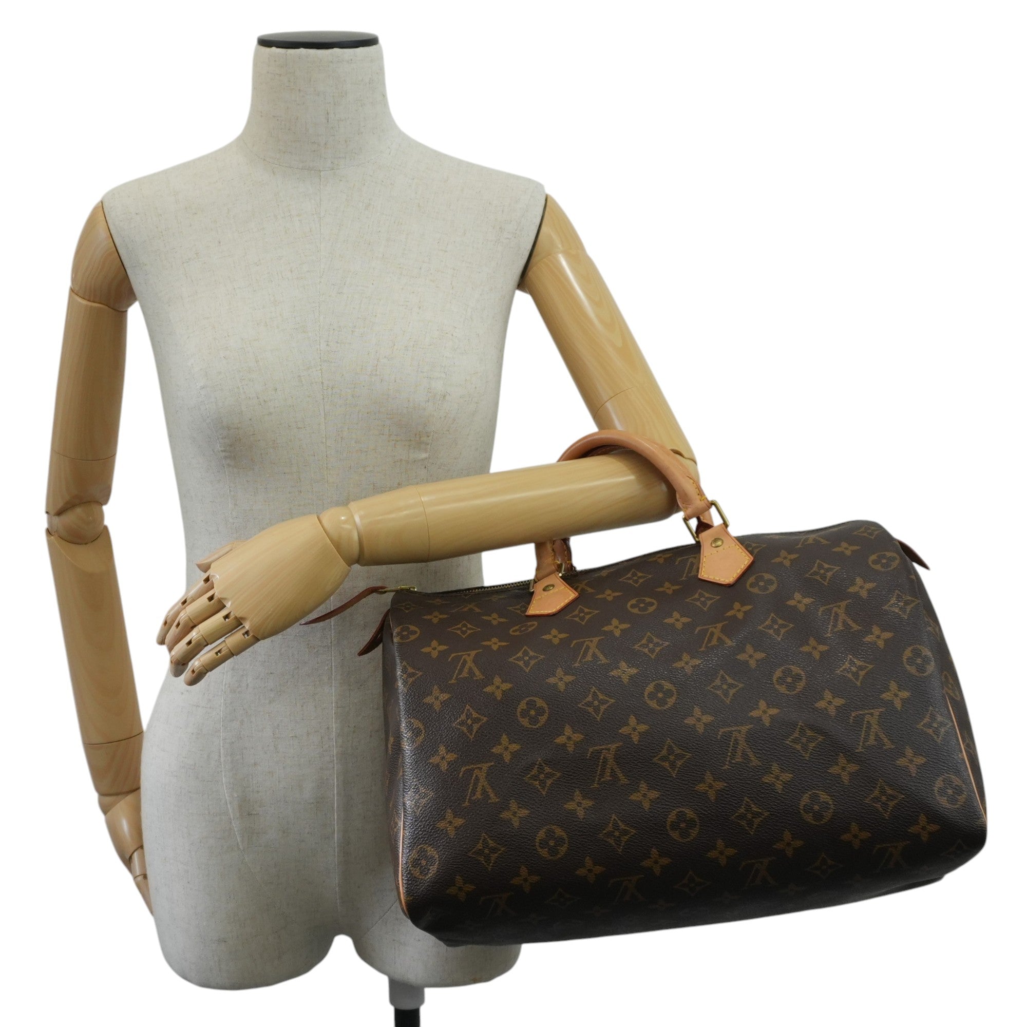 Pre-owned Louis Vuitton Monogram Speedy 35 Handbag