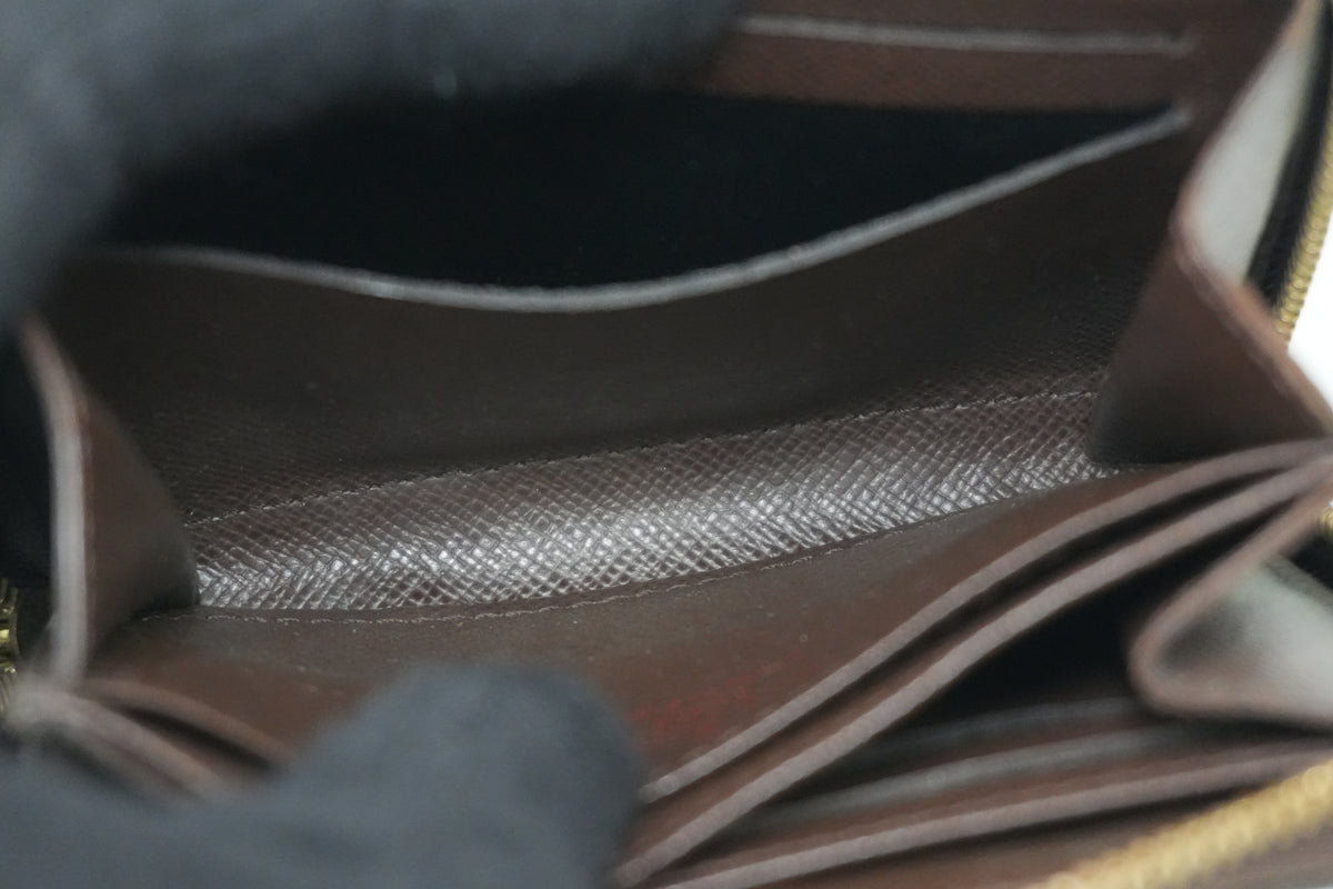 Pre-Owned Louis Vuitton Damier Ebene Card Case