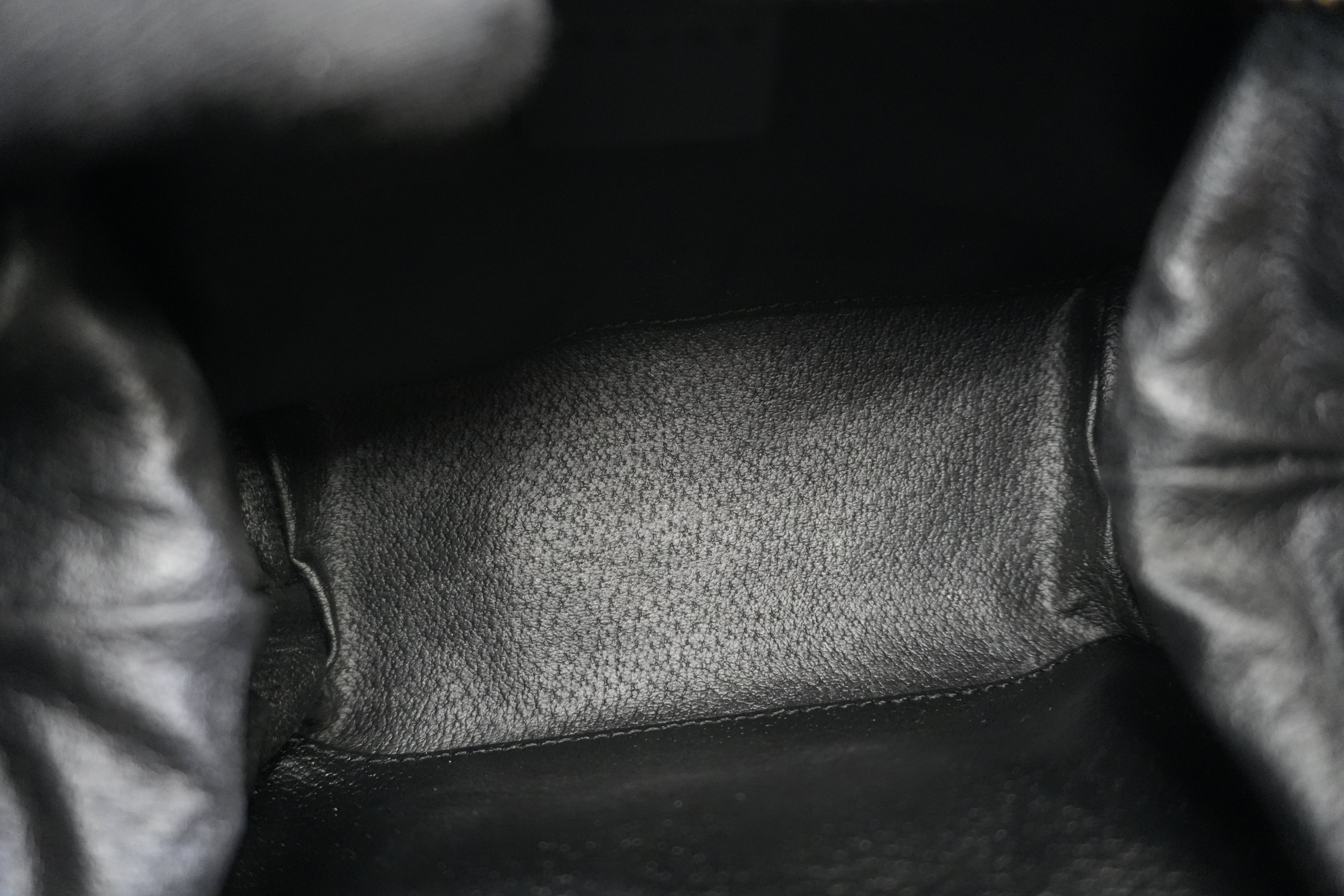 Pre-owned Celine Macadam Pouch Black