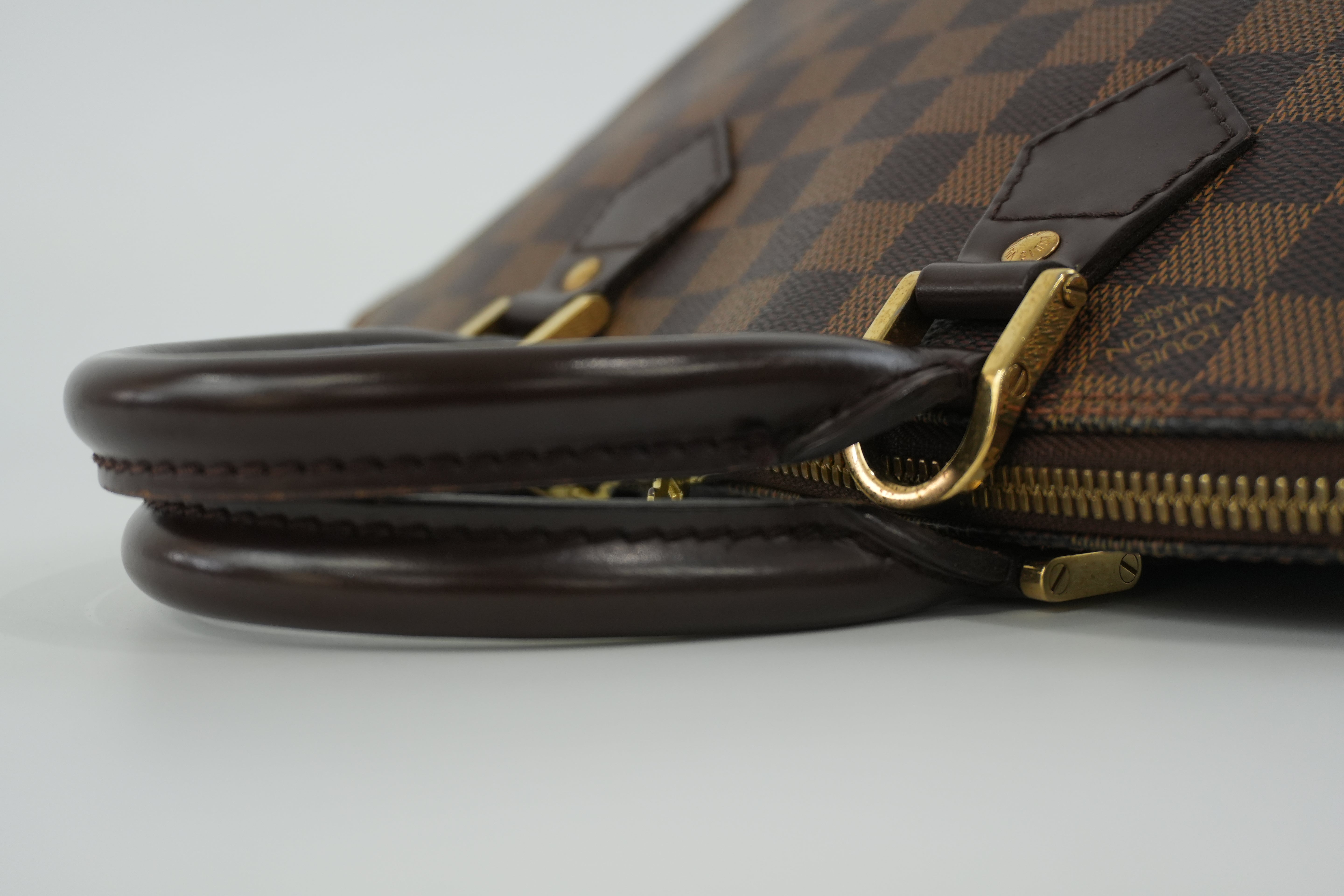 Louis Vuitton Damier Ebene Alma PM Handbag Used